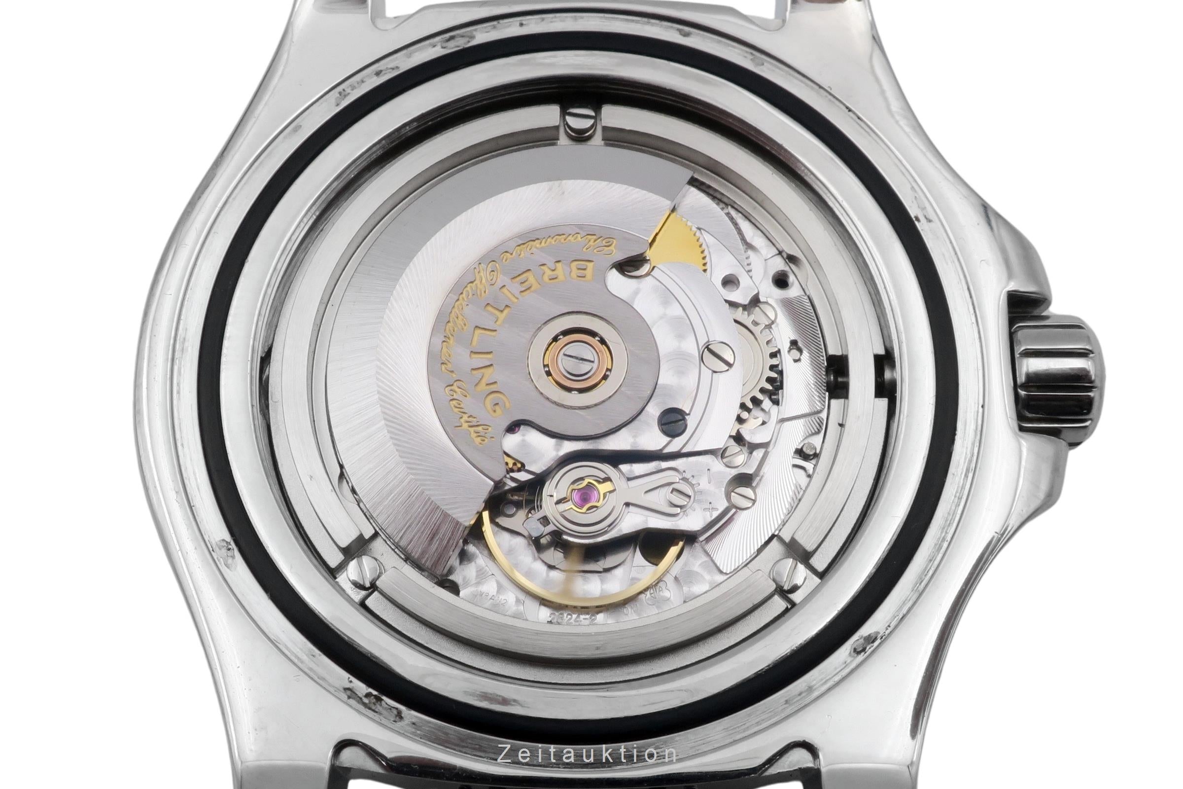 Breitling Superocean 44 Edelstahl Automatik Herrenuhr Ref. A17391 Box  [2505375]