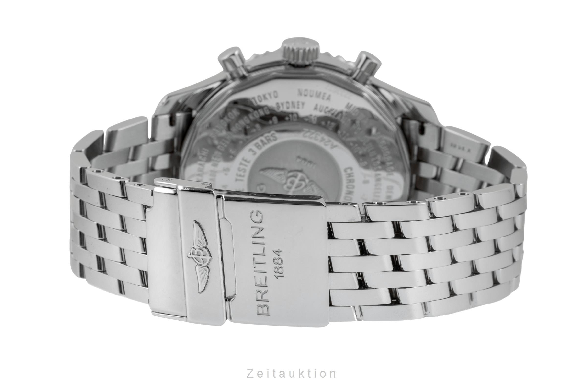 Breitling Navitimer cronografo acciaio automatismo orologio da uomo A24322  [2505378]