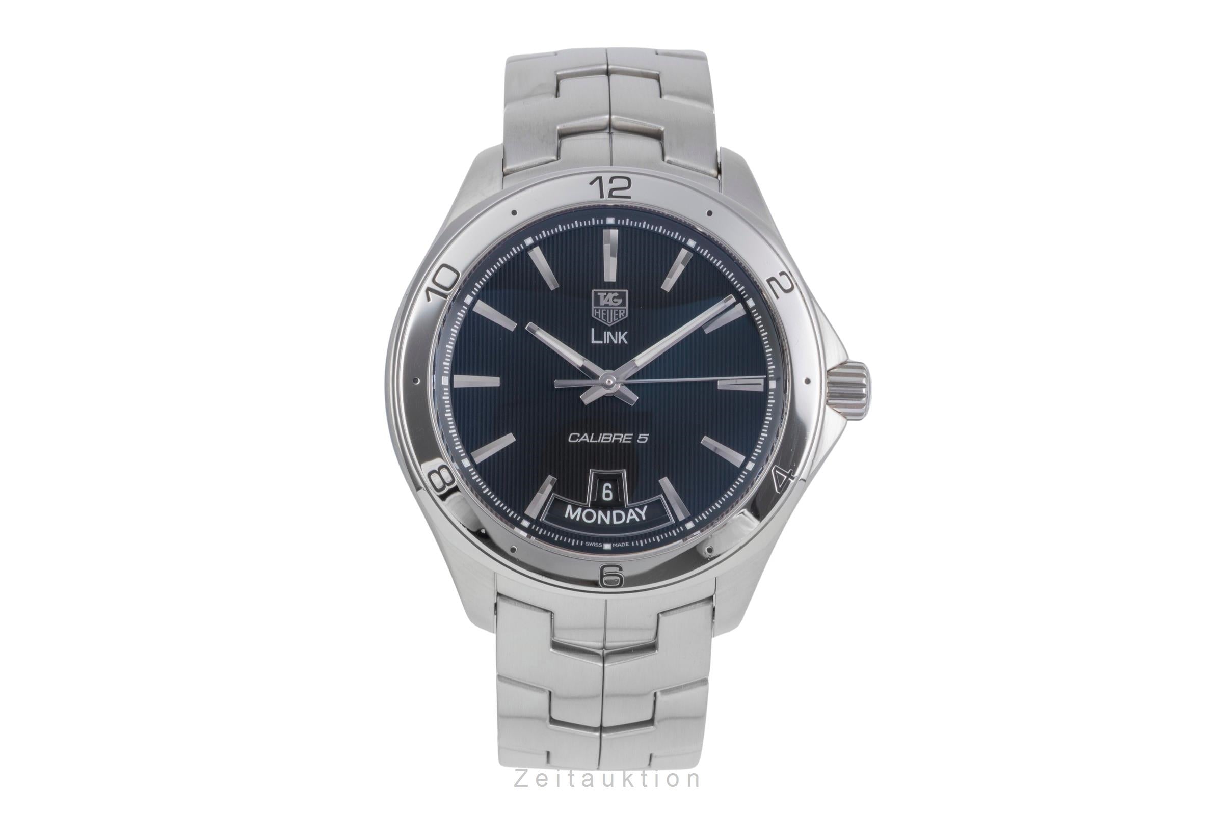 Tag Heuer Link steel automatic Kal. Calibre 5 Ref. WAT2010.BA0951