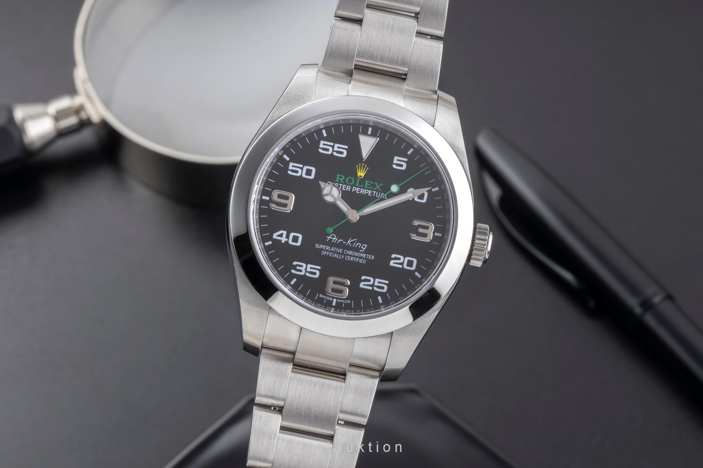 Rolex Air King steel automatic men's watch 116900  [2505383]