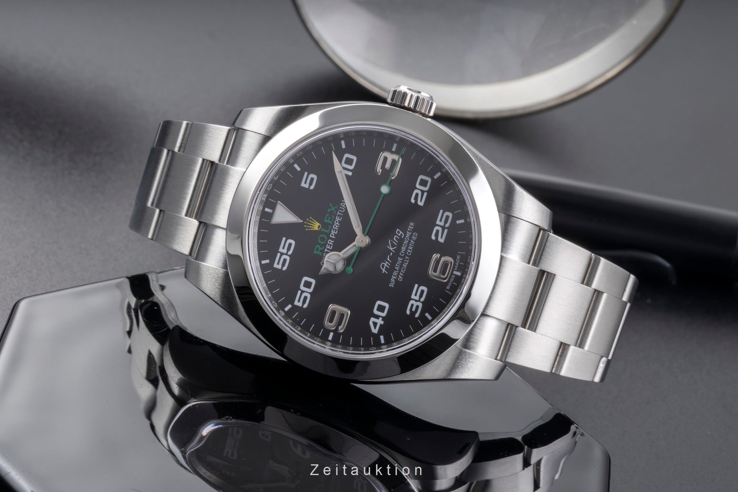Rolex Air King steel automatic men's watch 116900  [2505383]