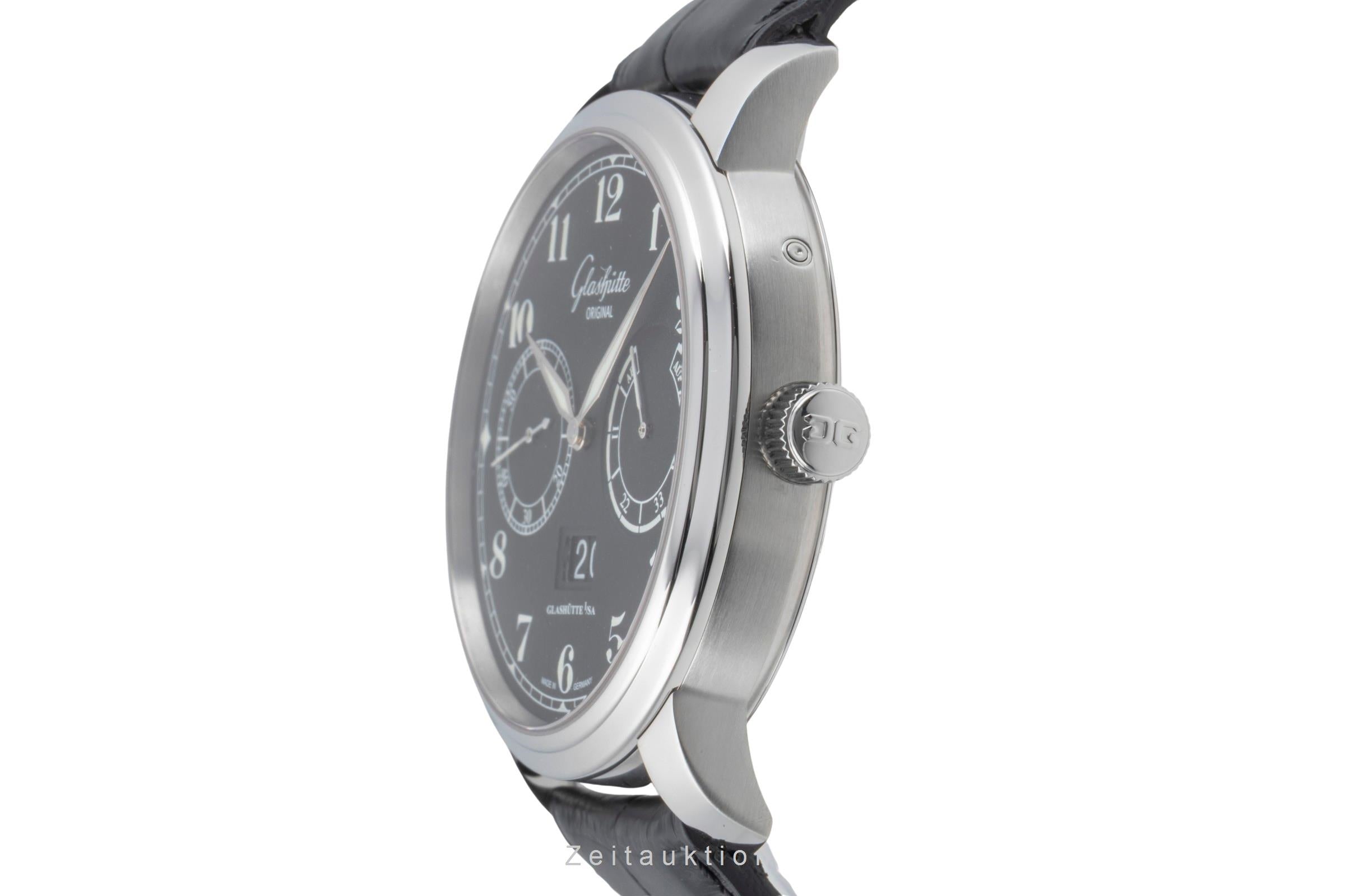 Glashütte Senator steel automatic men's watch 1-00-14-07-02-30  [2505389]