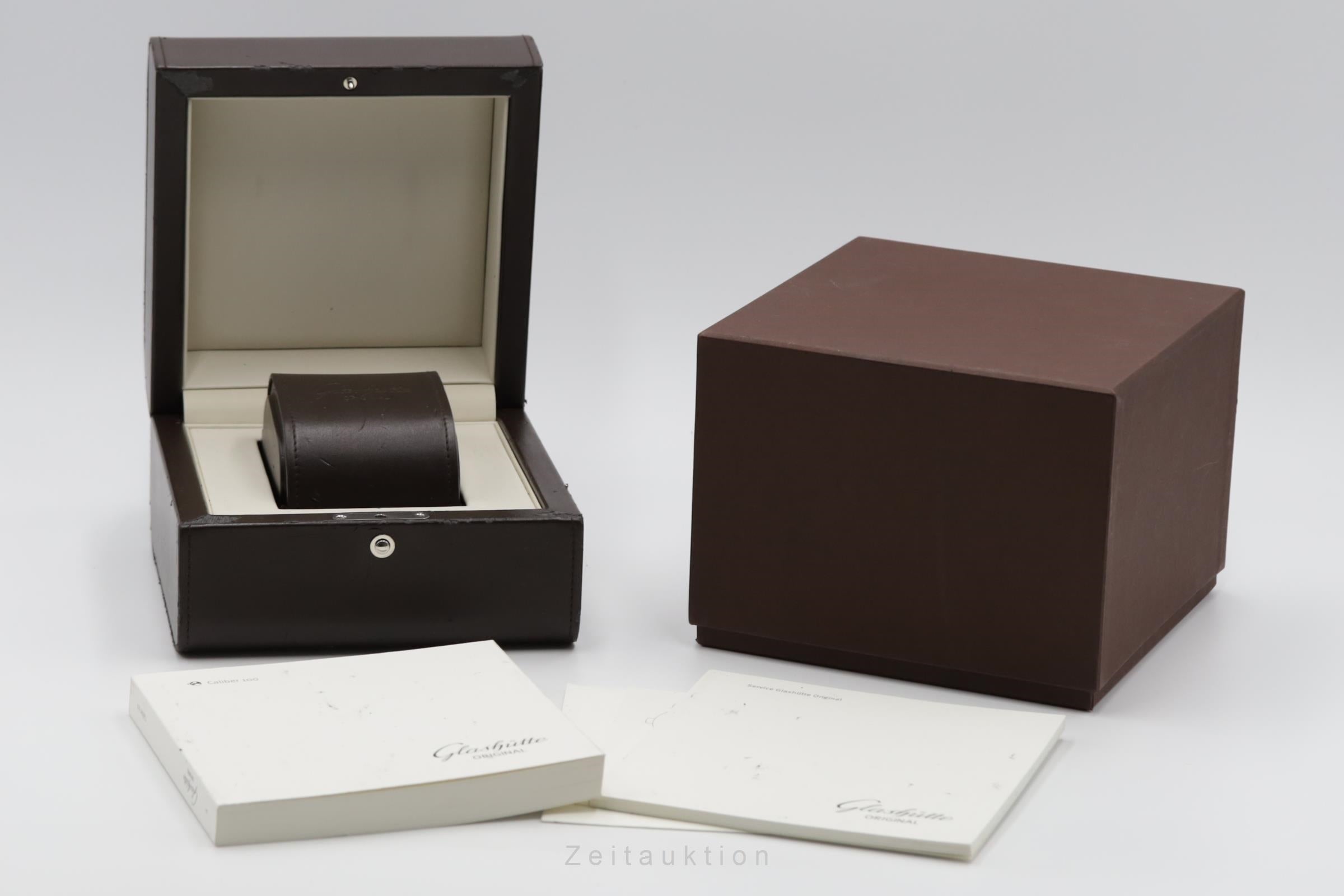 Glashütte Senator steel automatic men's watch 1-00-14-07-02-30  [2505389]