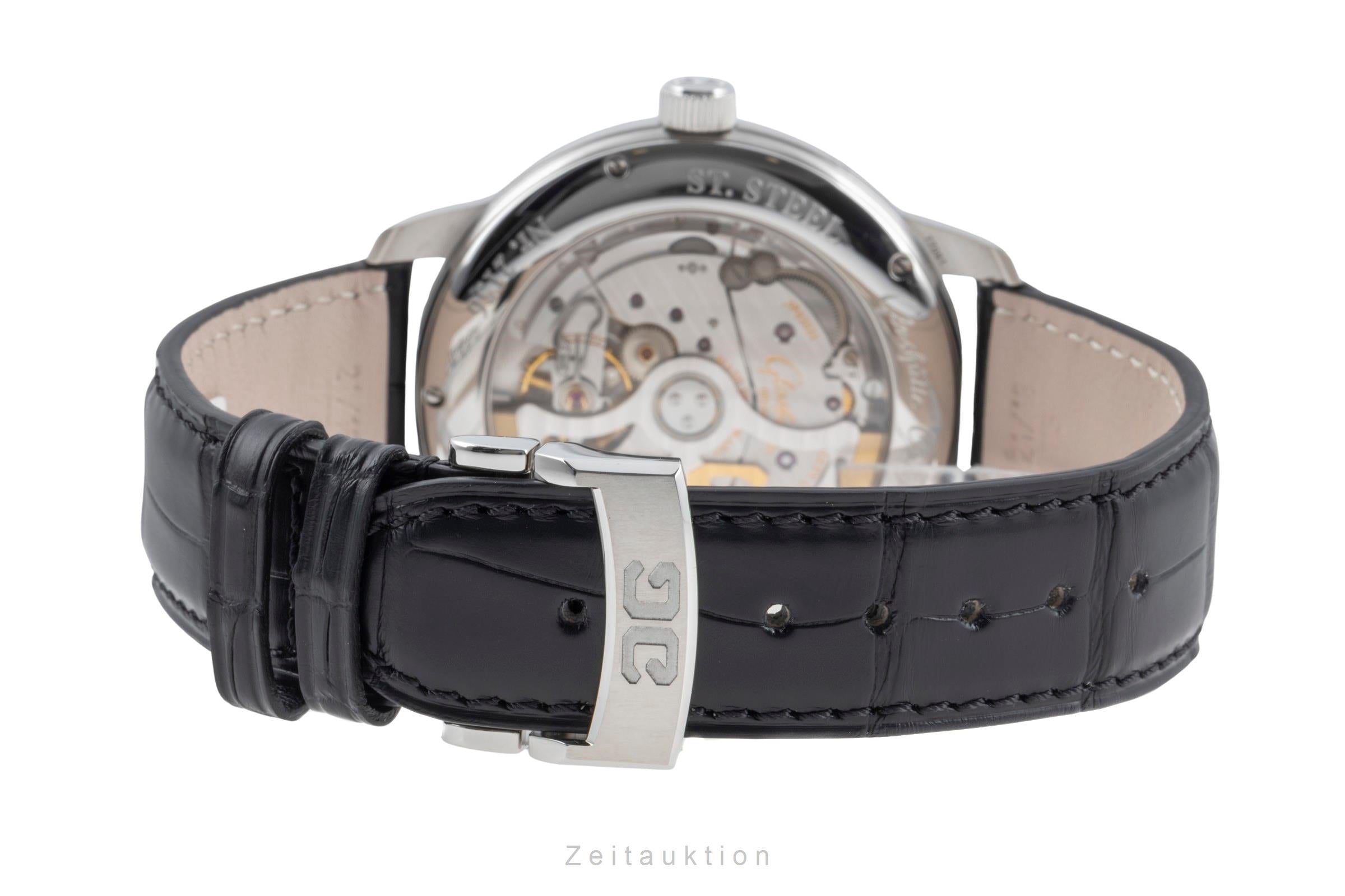 Glashütte Senator steel automatic men's watch 1-00-14-07-02-30  [2505389]