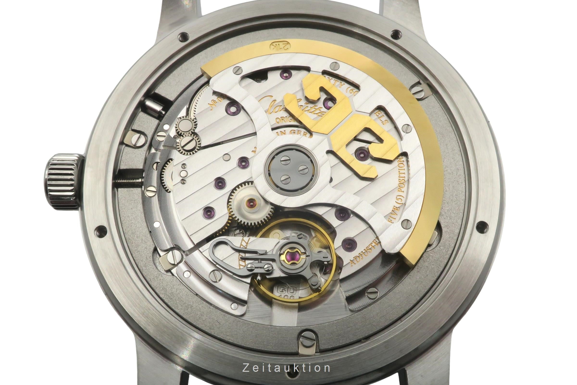 Glashütte Senator steel automatic men's watch 1-00-14-07-02-30  [2505389]