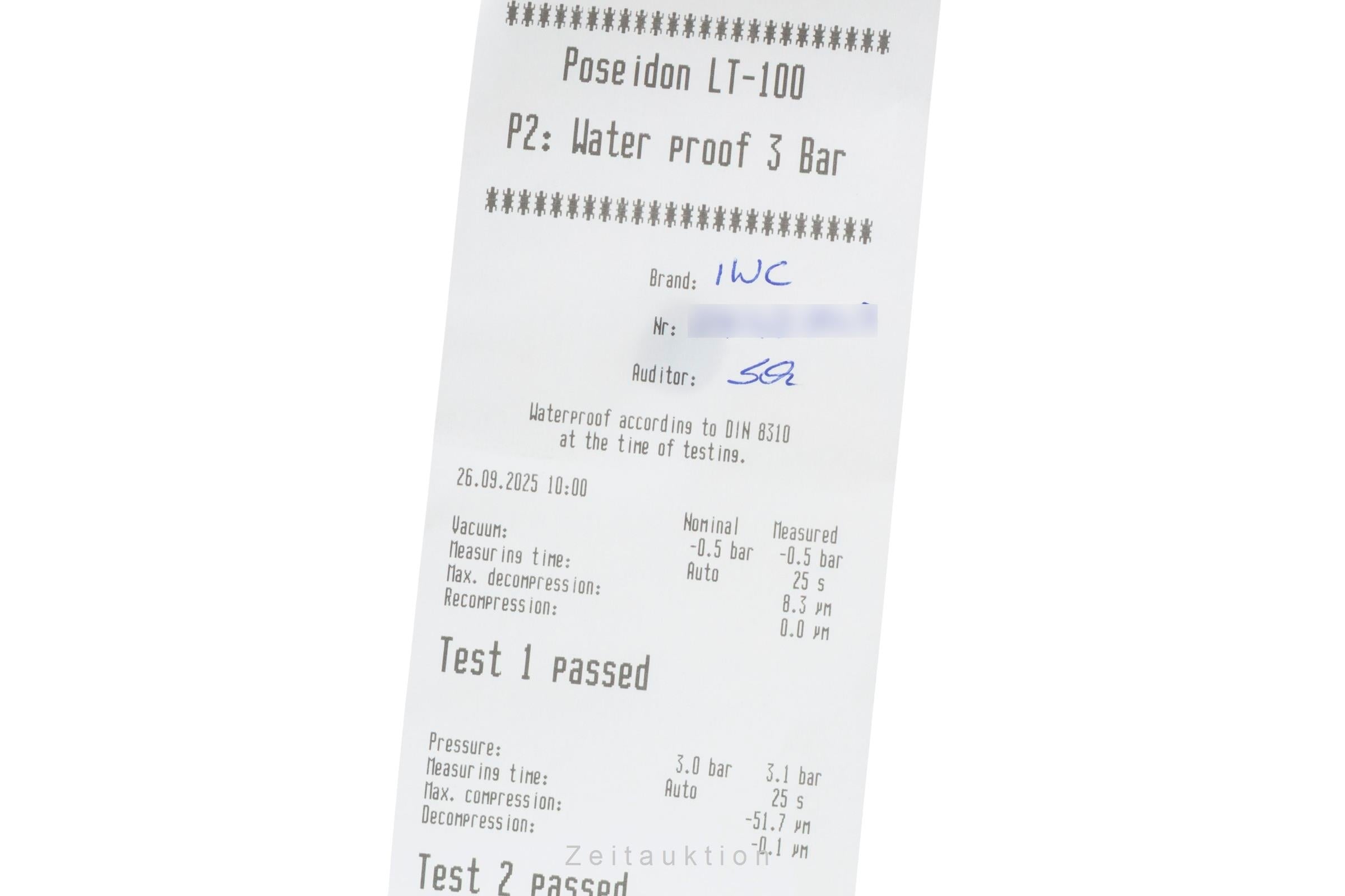 IWC Portugieser chronograph steel automatic men's watch IW371401 LP: 9100EUR  [2505392]