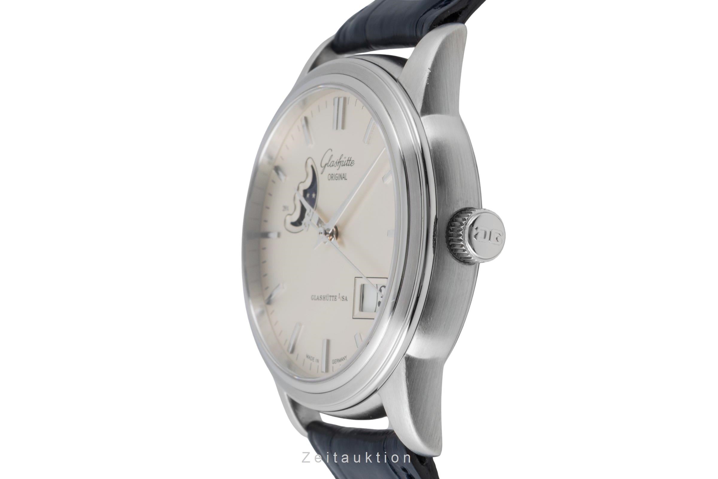 Glashütte Senator acier automatique montre pour hommes 1-39-41-04-12-04  [2505394]