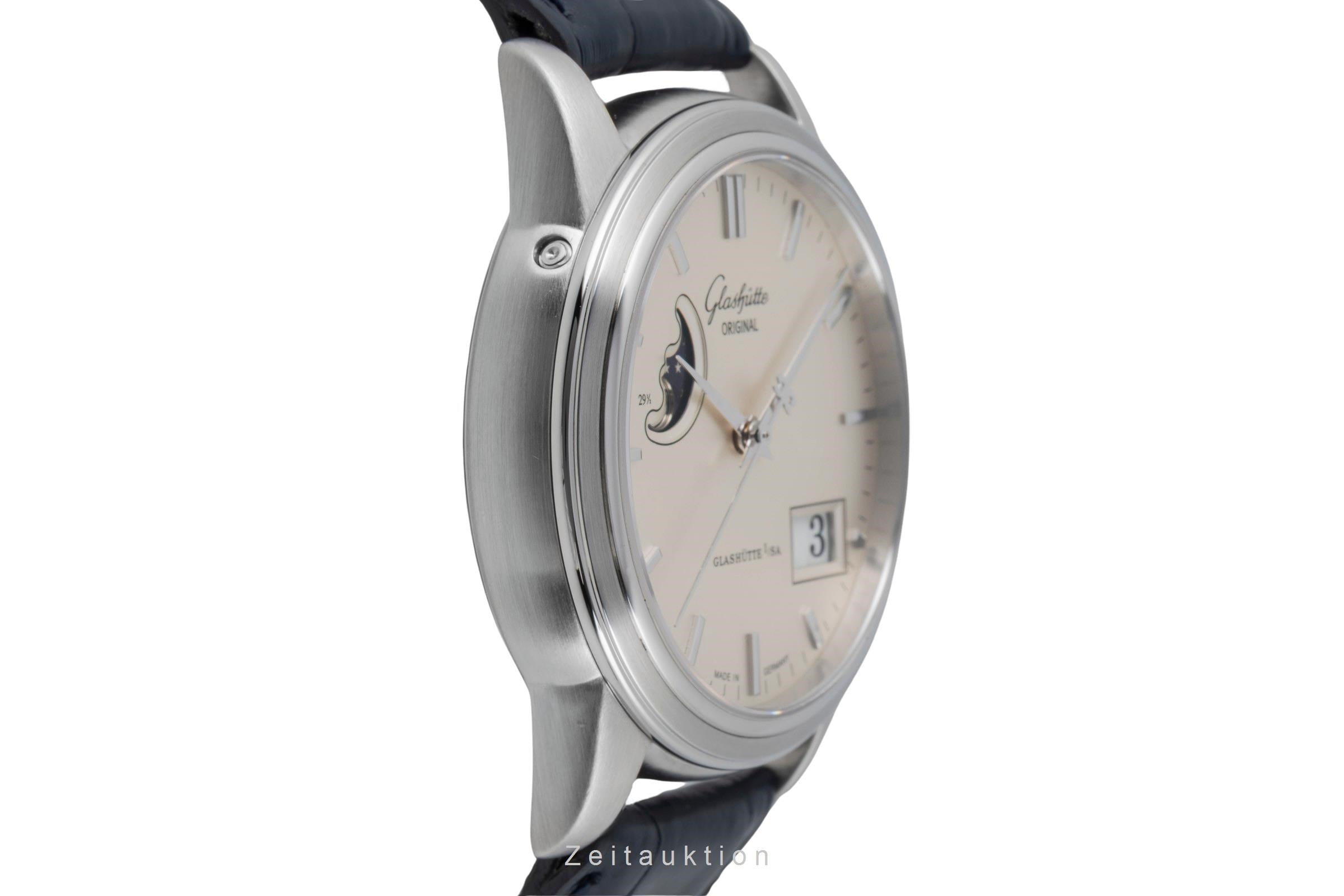 Glashütte Senator acier automatique montre pour hommes 1-39-41-04-12-04  [2505394]