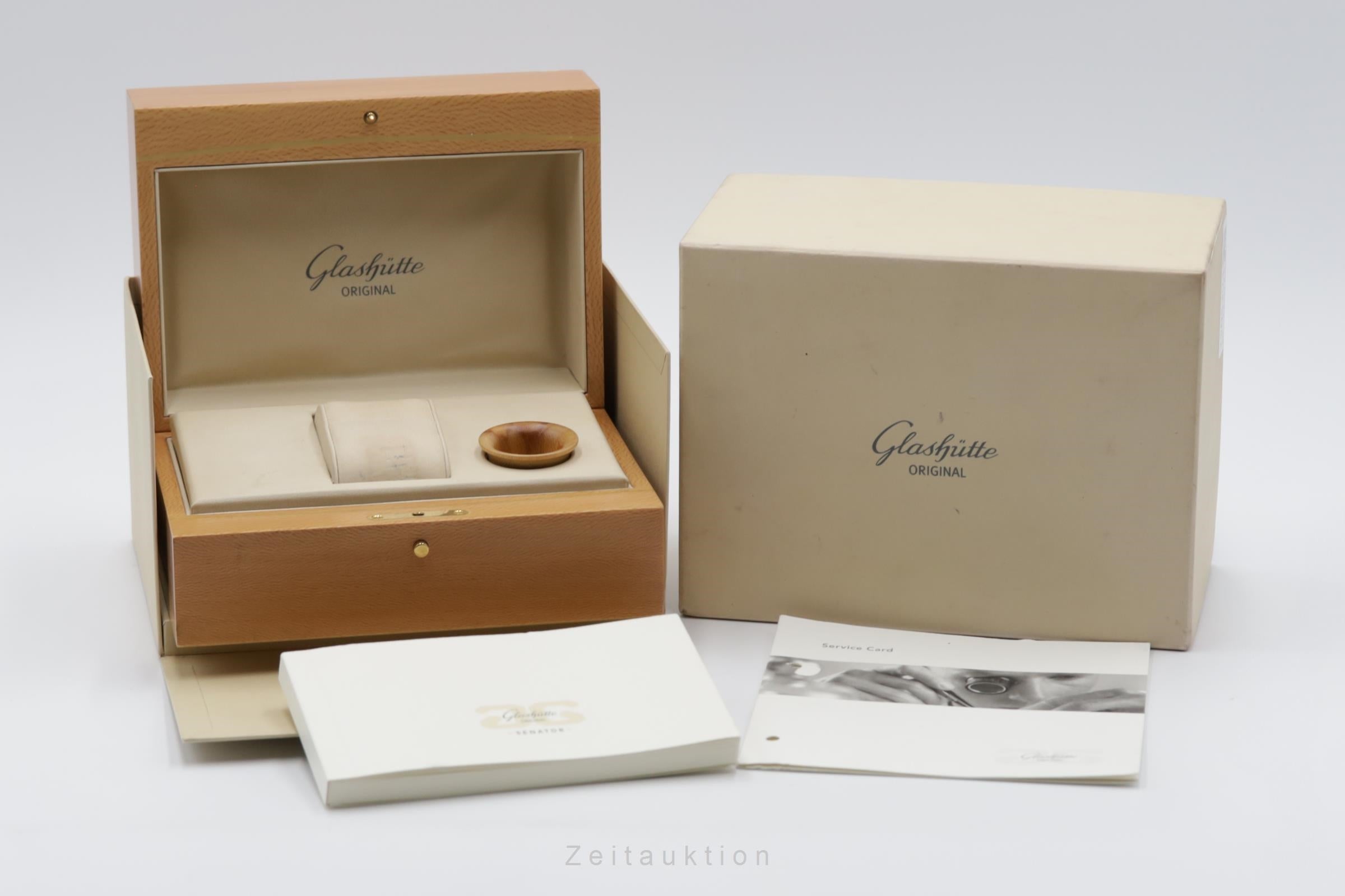 Glashütte Senator acier automatique montre pour hommes 1-39-41-04-12-04  [2505394]