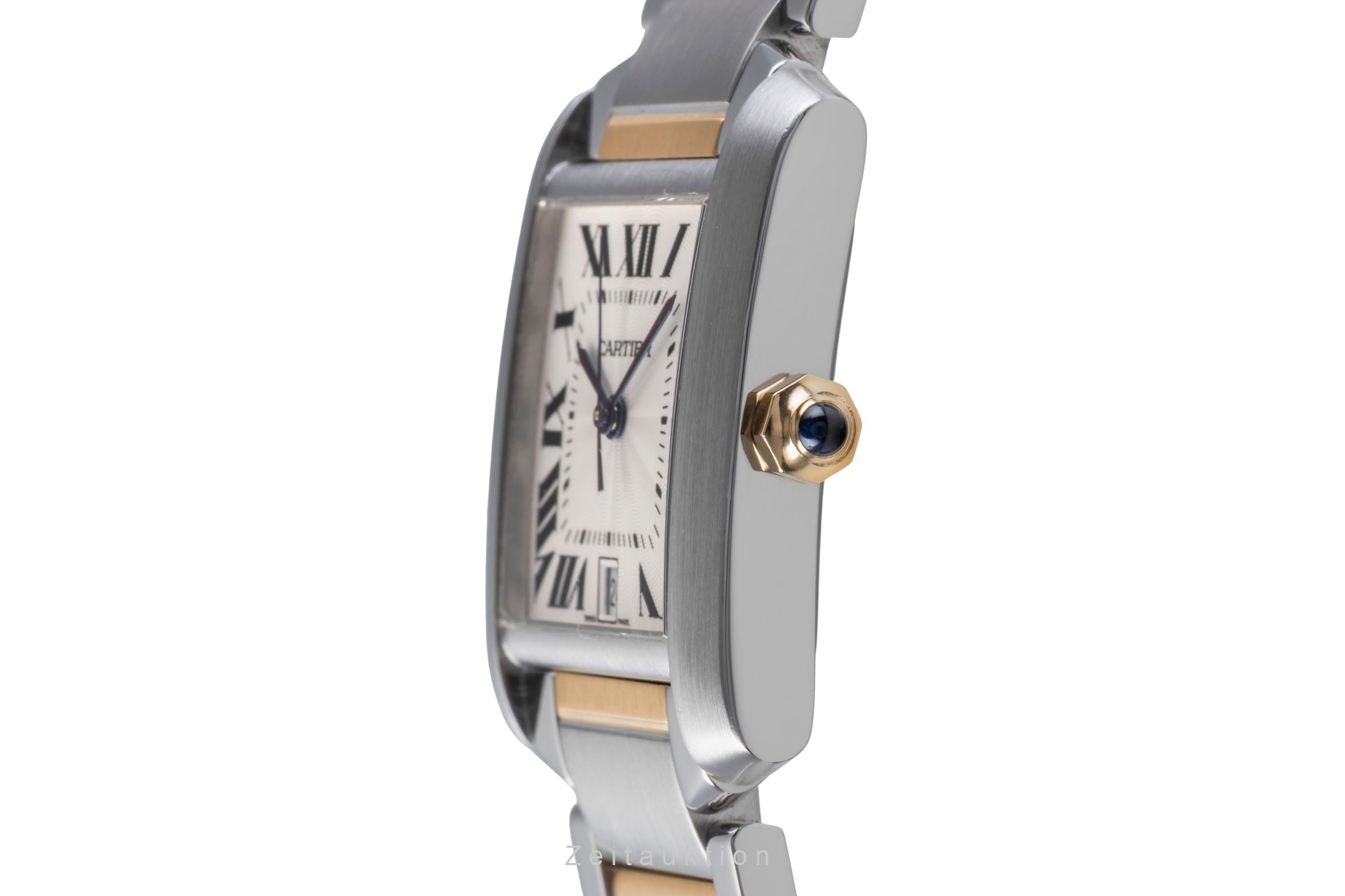 Cartier Tank Francaise acero / oro automático unisex W51005Q4  [2505396]