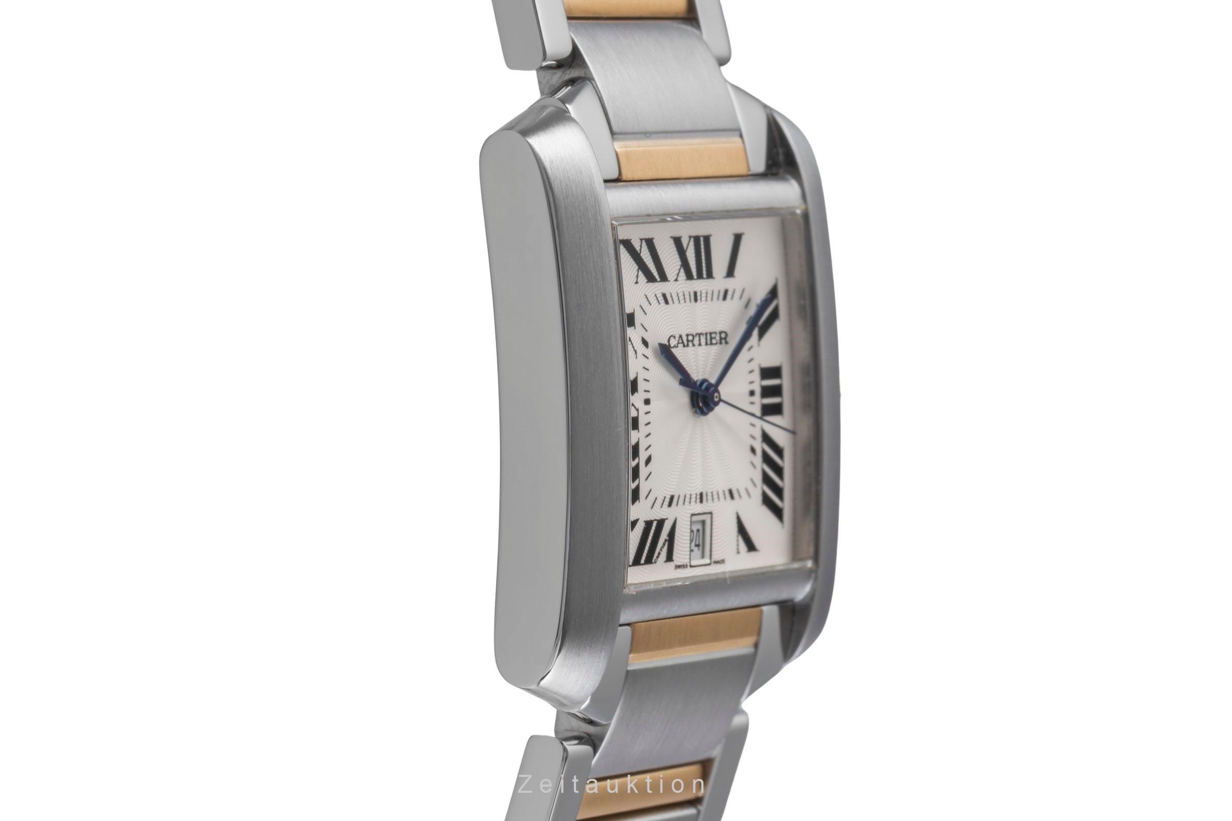 Cartier Tank Francaise acero / oro automático unisex W51005Q4  [2505396]