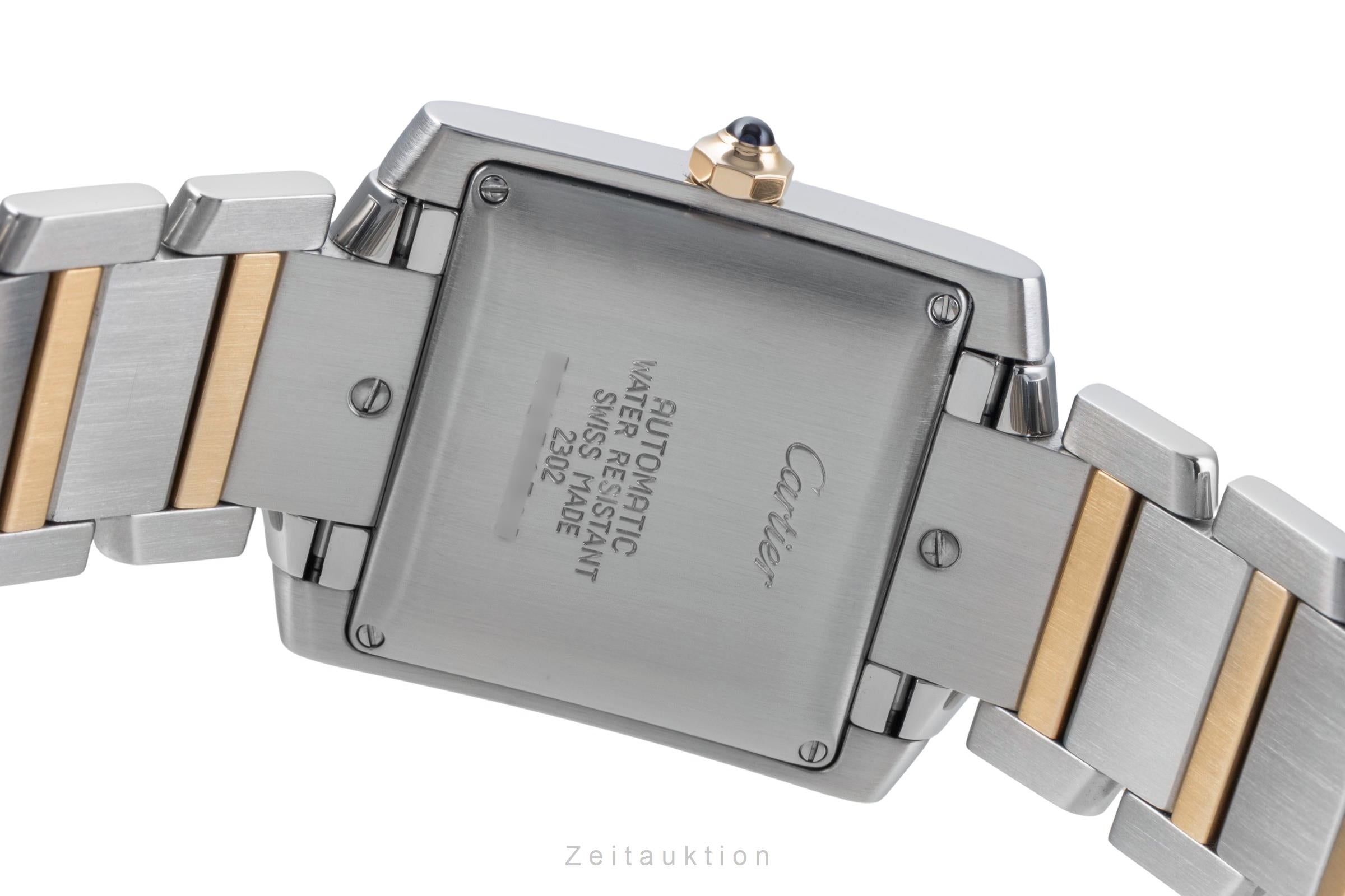Cartier Tank Francaise acero / oro automático unisex W51005Q4  [2505396]