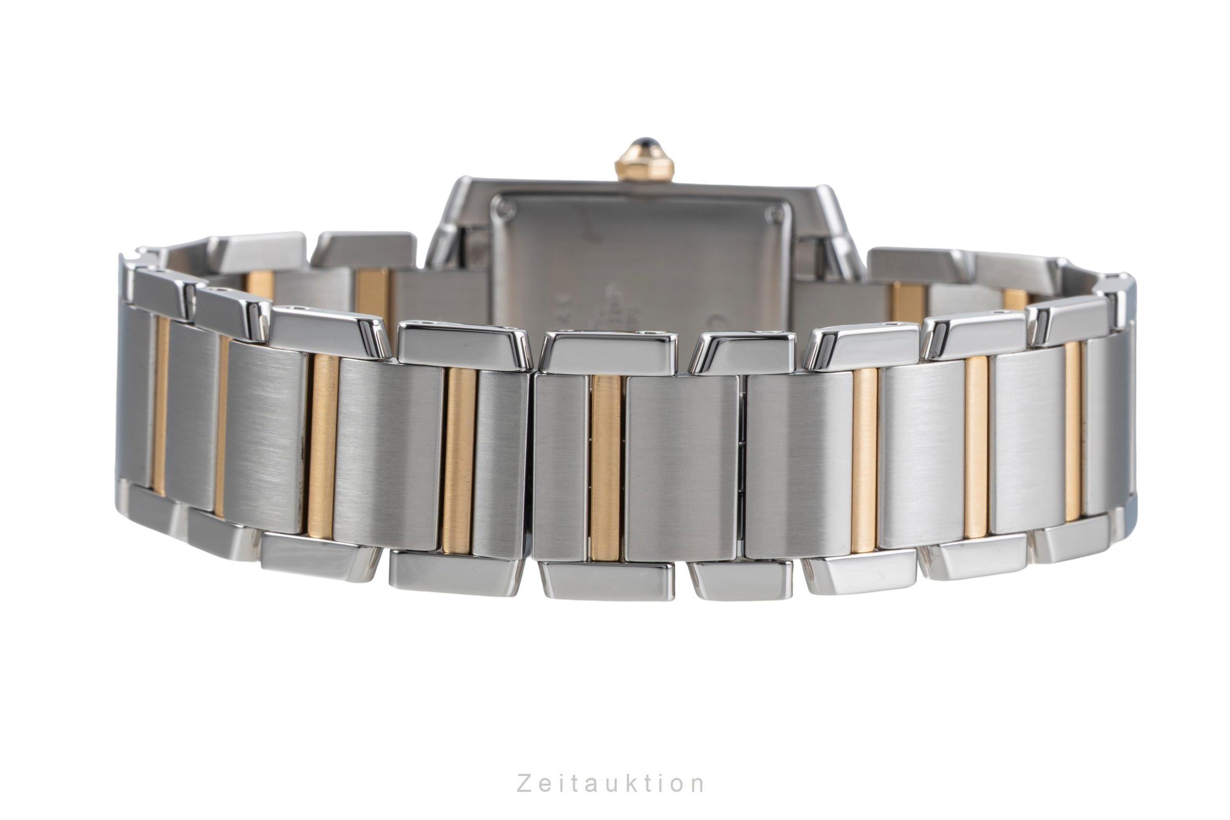 Cartier Tank Francaise acero / oro automático unisex W51005Q4  [2505396]