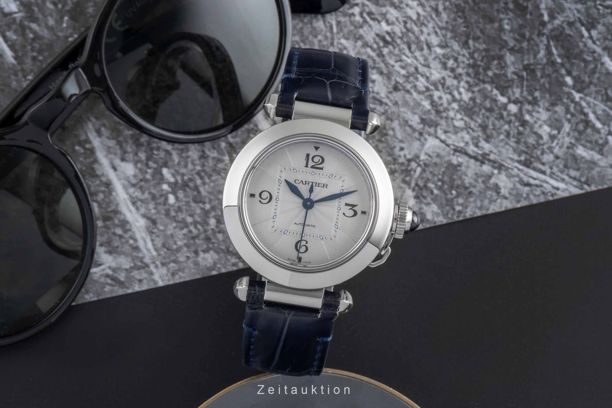 Cartier Pasha acero automático reloj para damas  WSPA0012, 4327 LP: 7200EUR  [2505399]