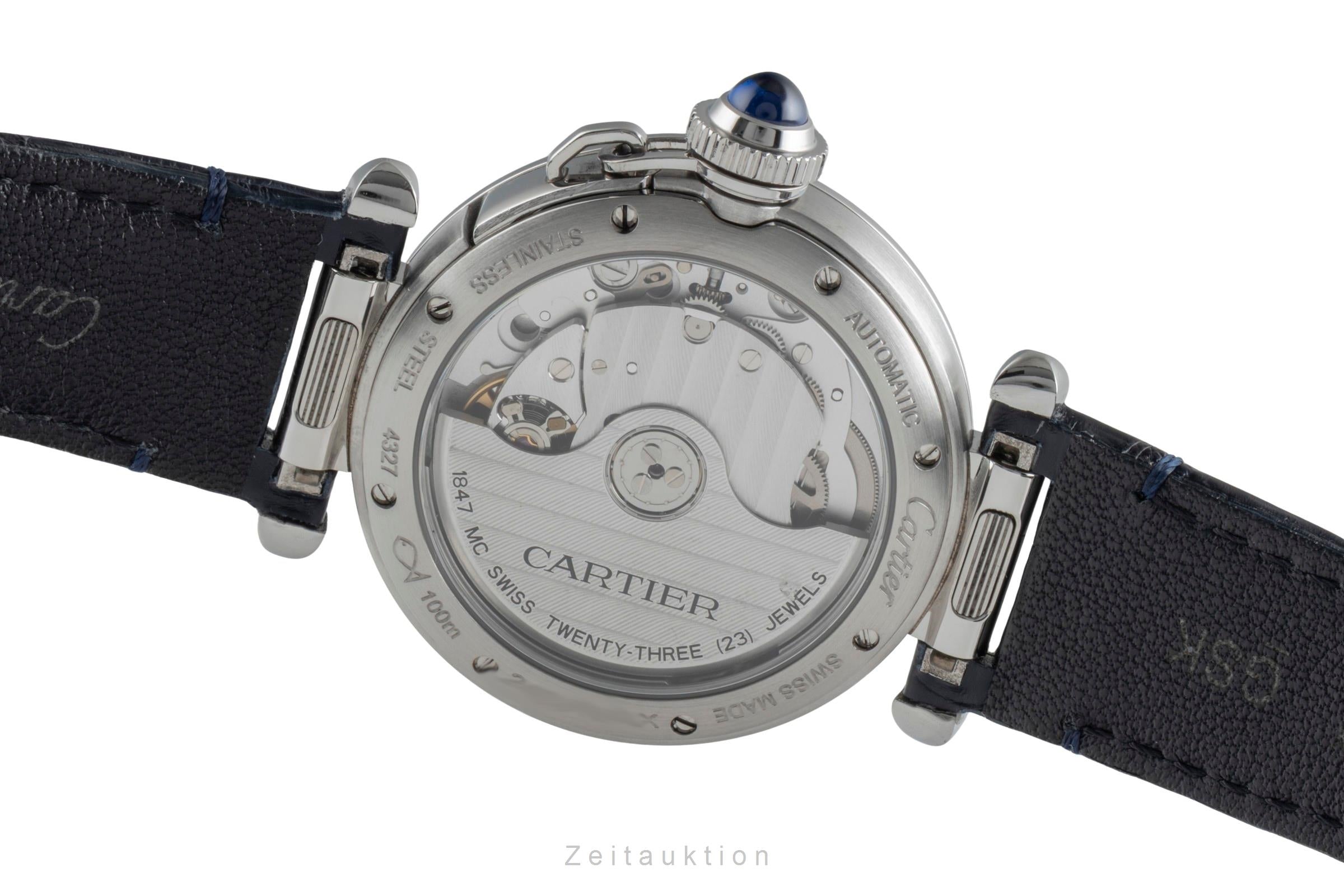 Cartier Pasha acero automático reloj para damas  WSPA0012, 4327 LP: 7200EUR  [2505399]
