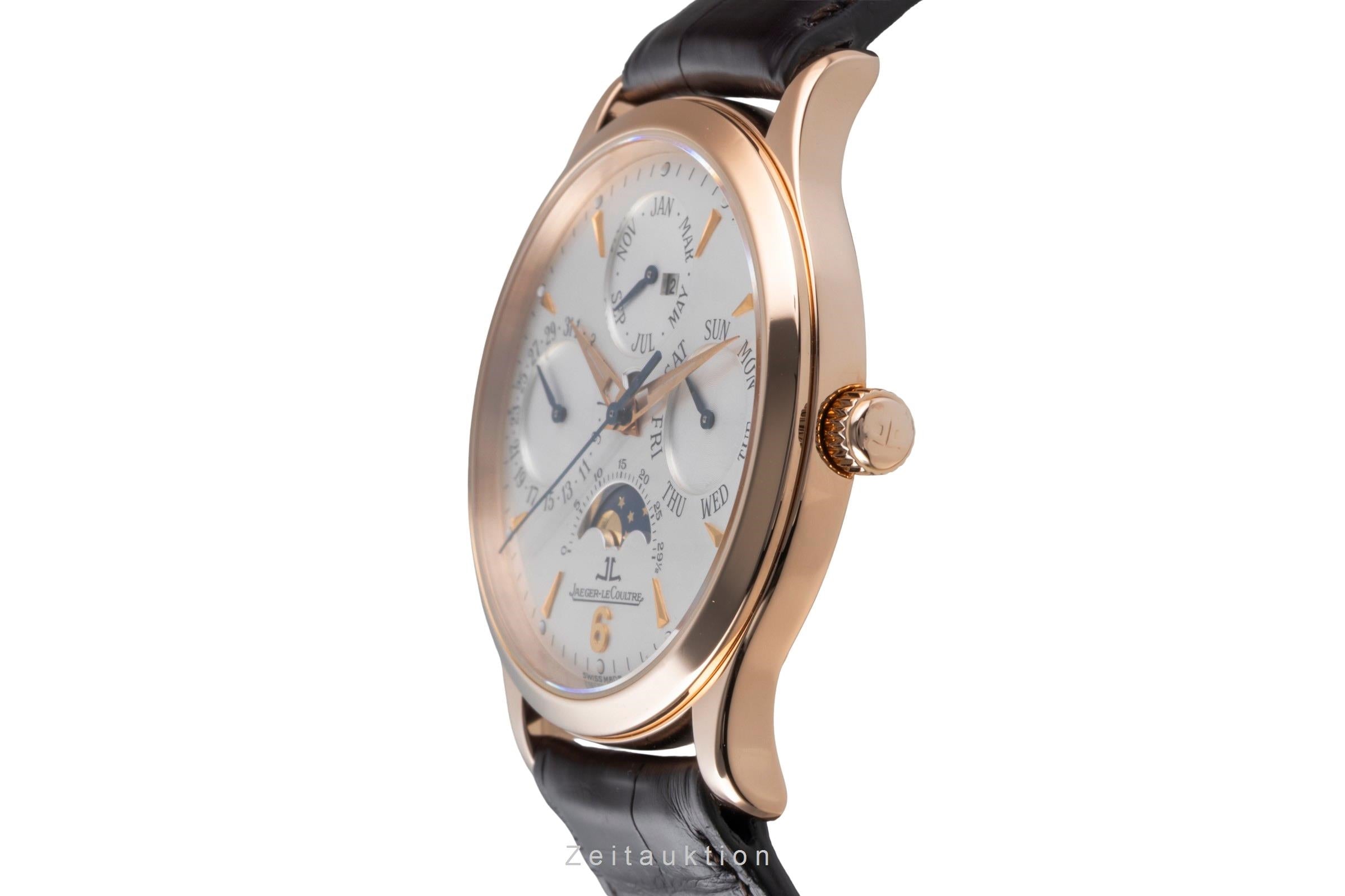 Jaeger LeCoultre Master Control or rouge 18 ct automatique montre pour hommes 140.2.80  [2505400]