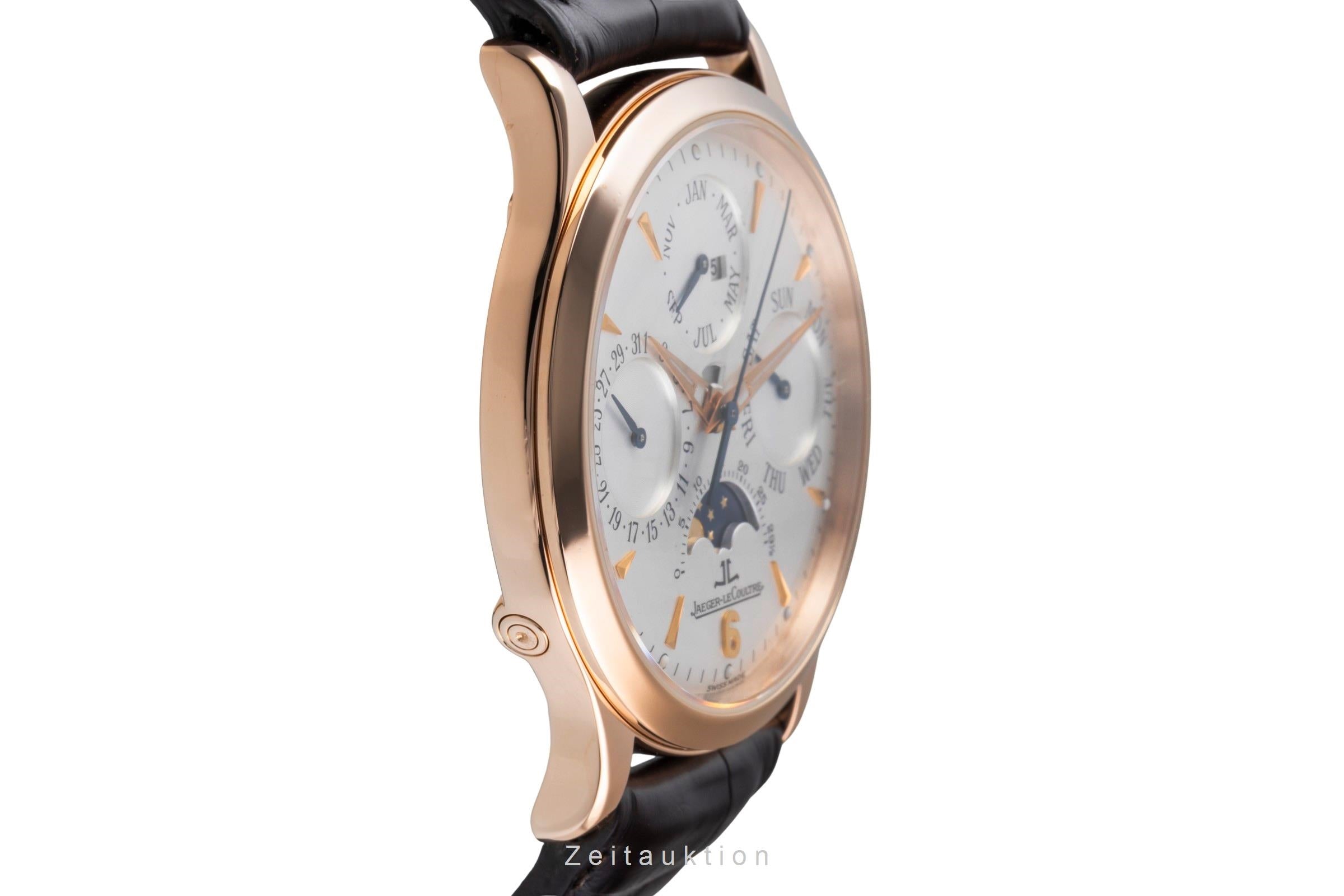 Jaeger LeCoultre Master Control or rouge 18 ct automatique montre pour hommes 140.2.80  [2505400]