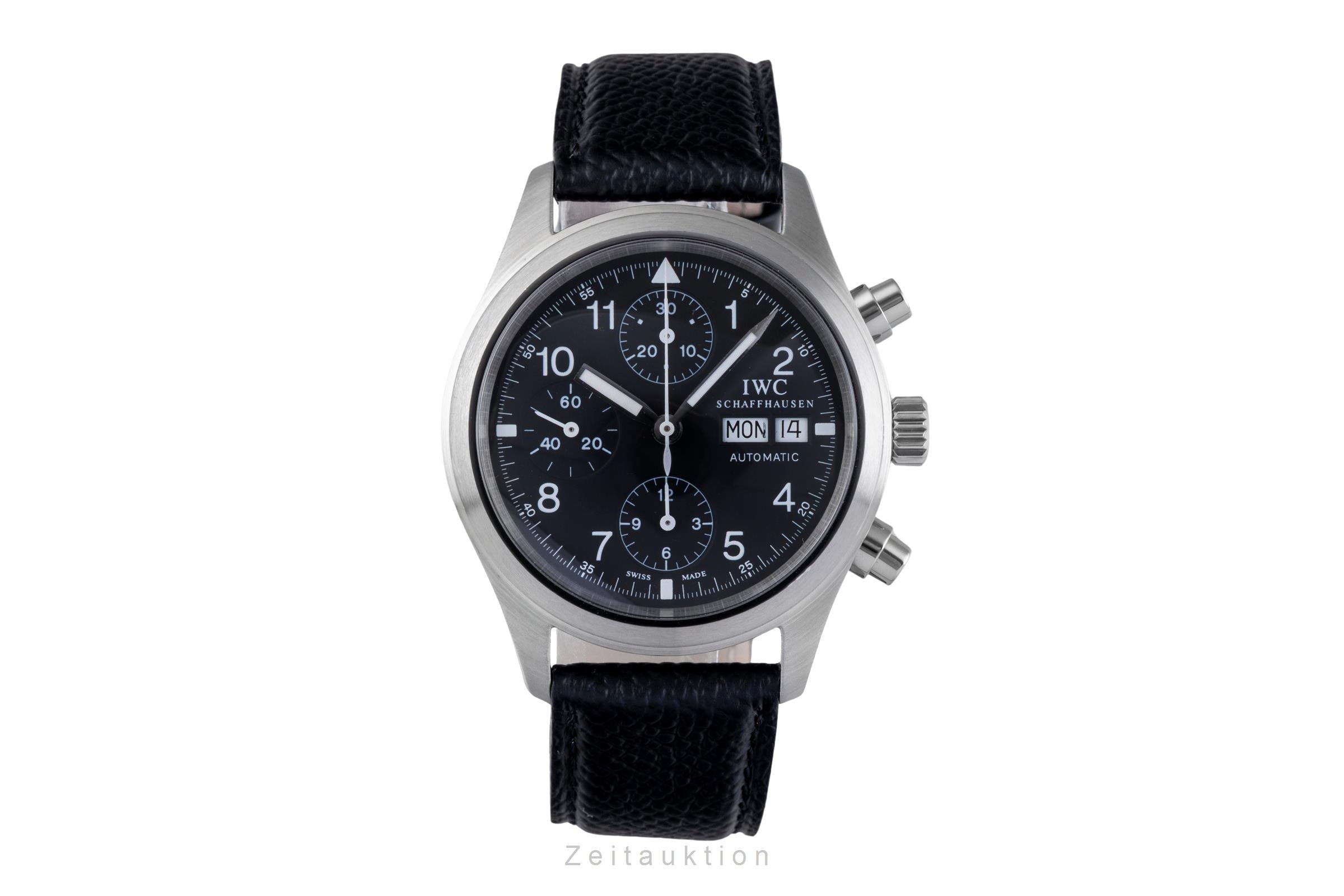 IWC Fliegerchronograph chronograph steel automatic men's watch IW370603 LP: 7700EUR  [2505401]