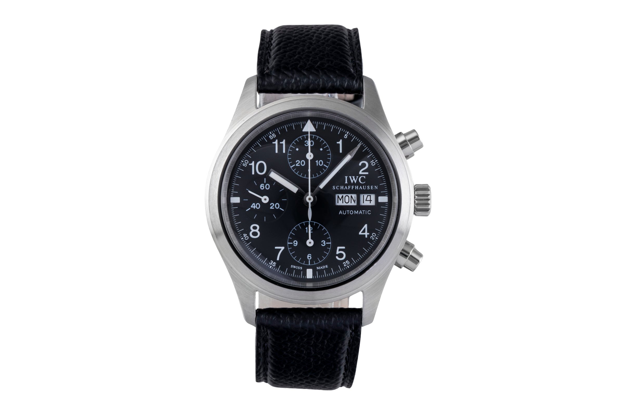 IWC Fliegerchronograph chronograph steel automatic men's watch IW370603 LP: 7700EUR  [2505401]