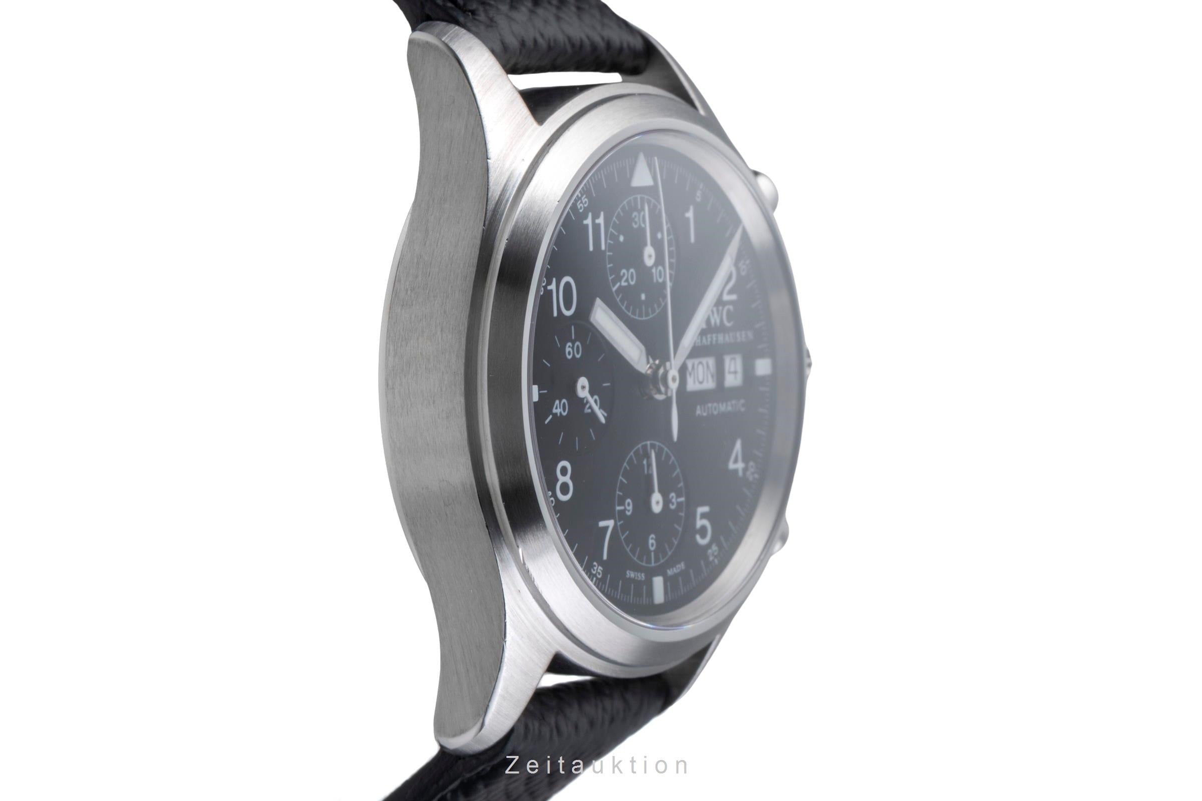 IWC Fliegerchronograph chronograph steel automatic men's watch IW370603 LP: 7700EUR  [2505401]