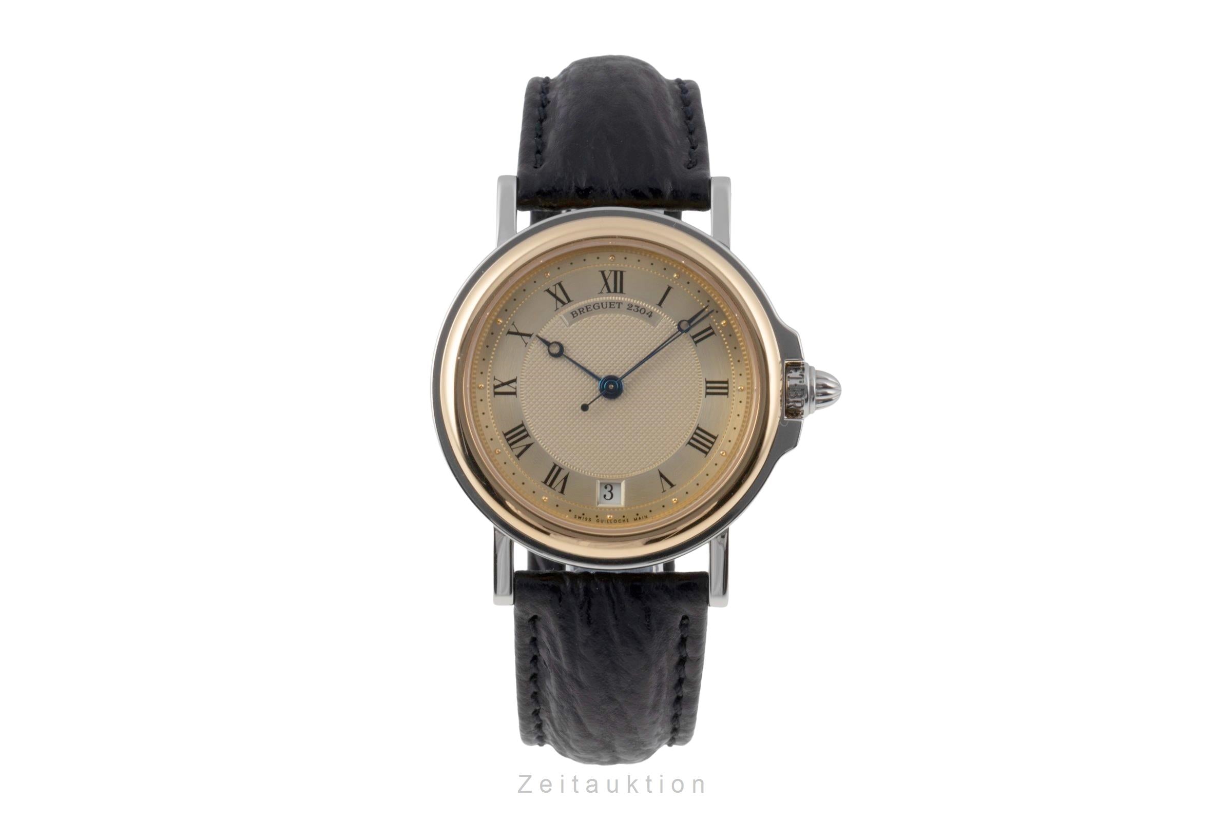 Breguet Marine steel / gold automatic men's watch 3400  [2505402]
