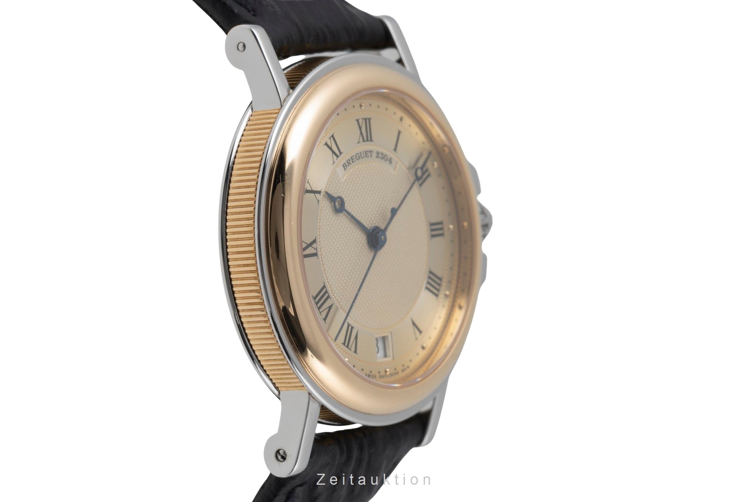 Breguet Marine steel / gold automatic men's watch 3400  [2505402]
