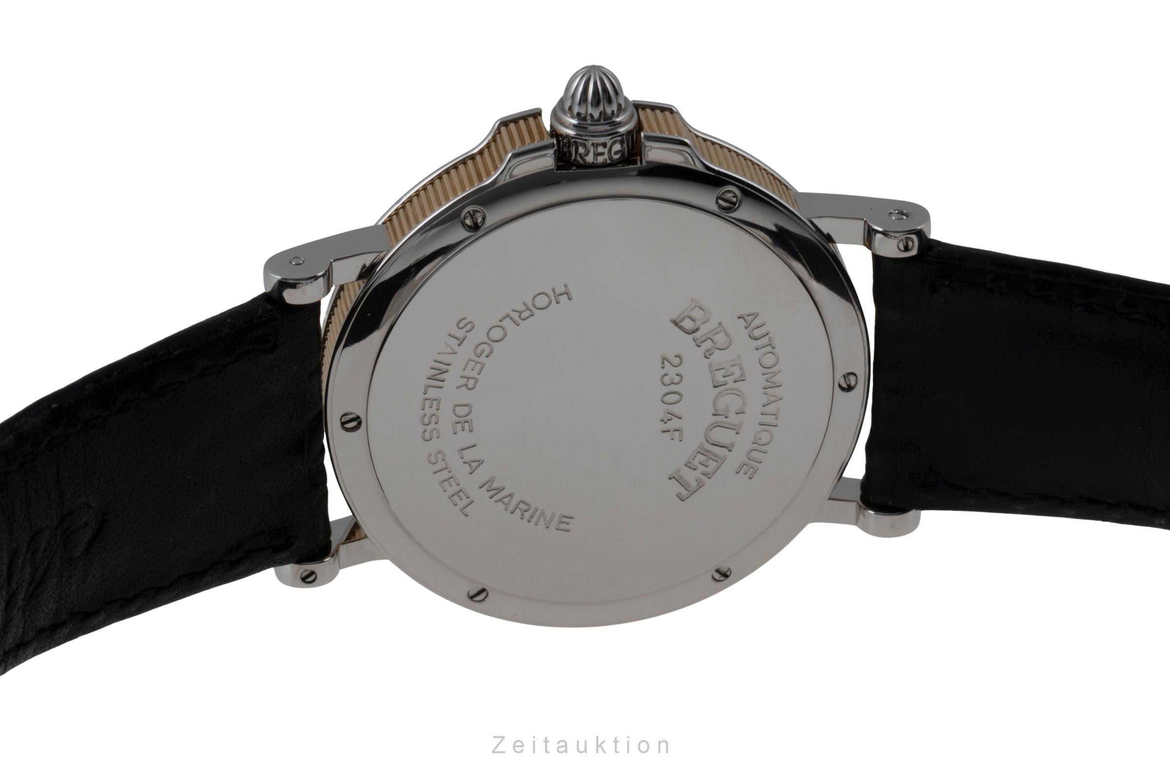 Breguet Marine steel / gold automatic men's watch 3400  [2505402]