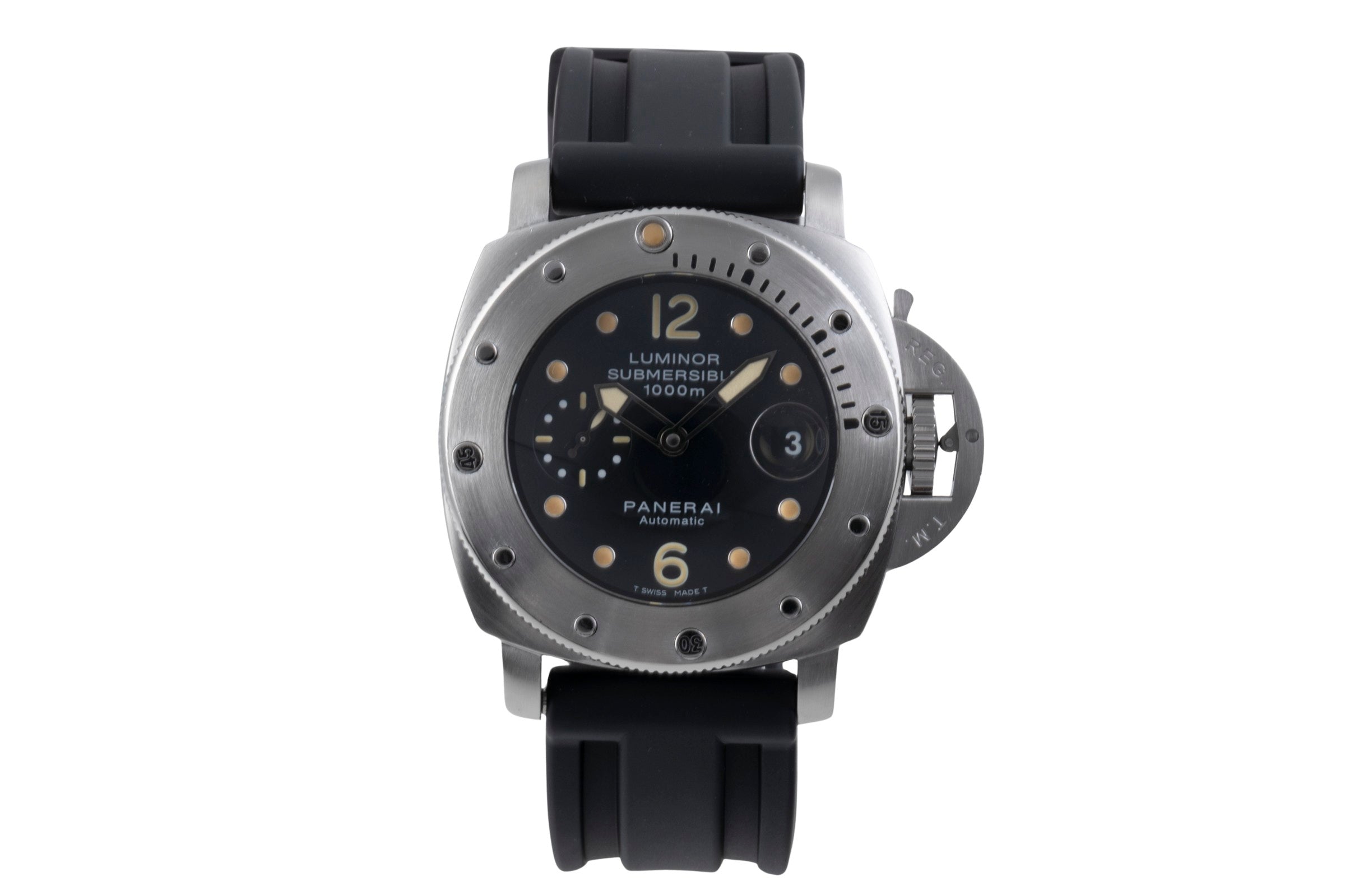 Panerai Submersible acier automatique montre pour hommes PAM00243  [2505403]