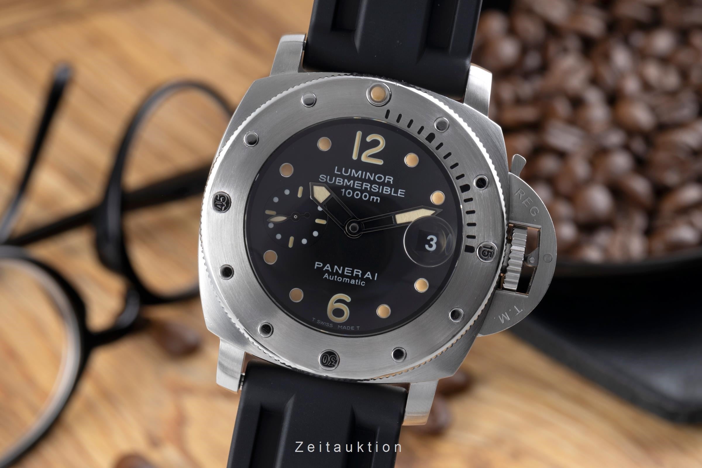 Panerai Submersible acier automatique montre pour hommes PAM00243  [2505403]