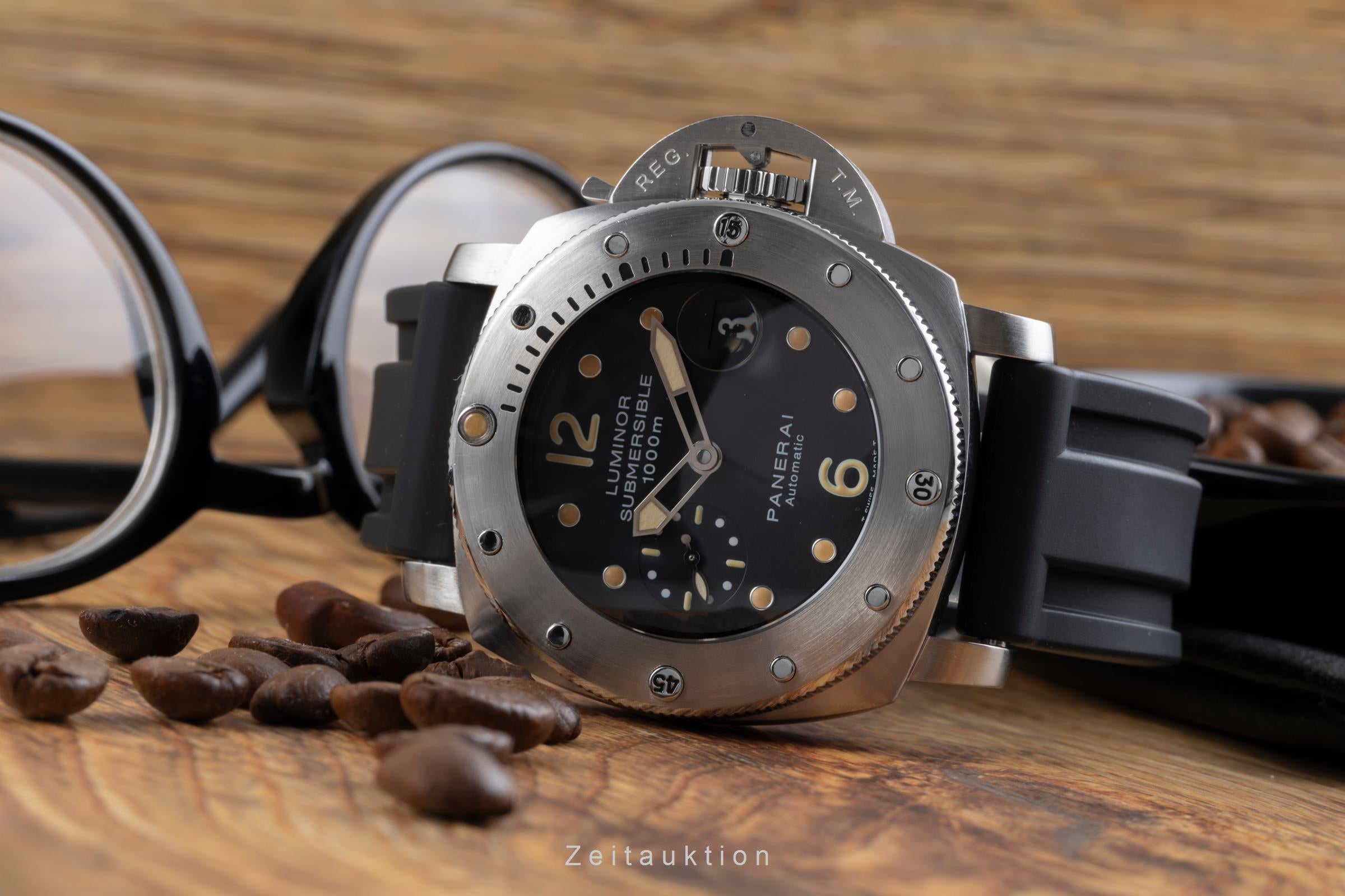 Panerai Submersible acier automatique montre pour hommes PAM00243  [2505403]