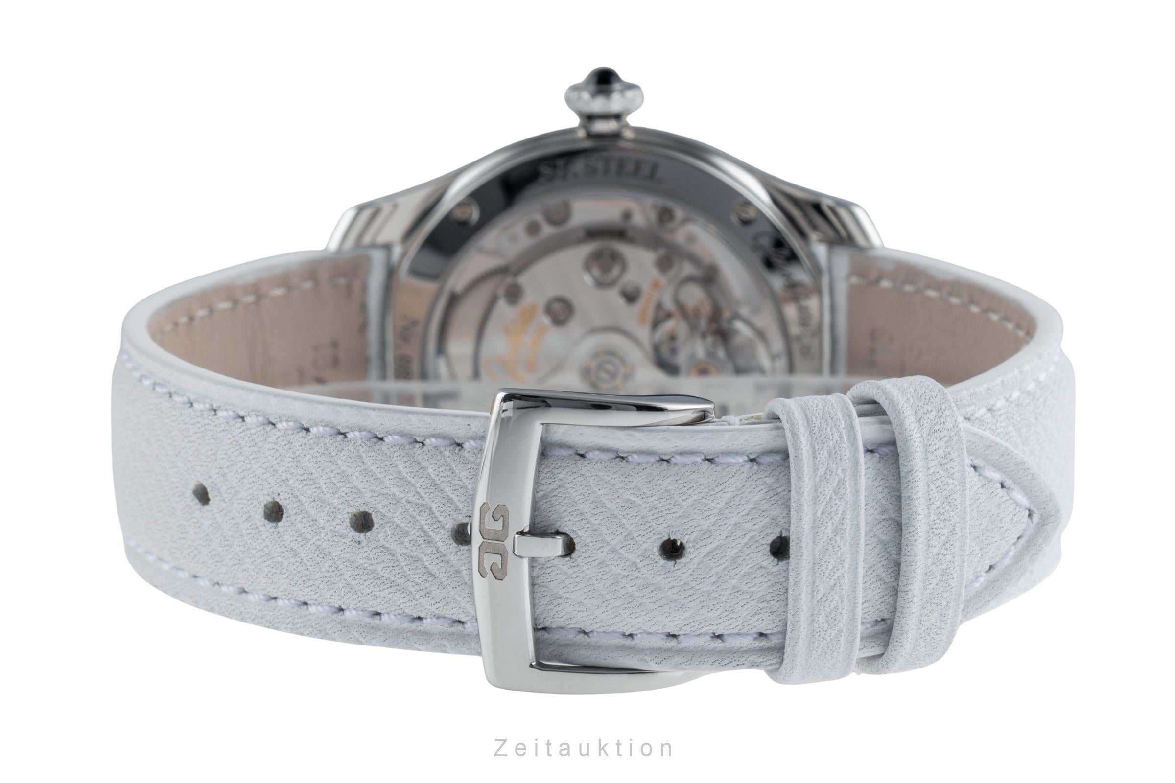 Glashütte Lady Serenade acier automatique montre pour femmes 1-39-22-08-02-44 LP: 5800EUR  [2505404]