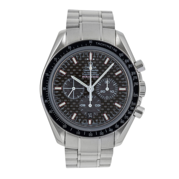 Omega Speedmaster Racing chronographe acier automatique montre pour hommes 3552.59.00  [2505405]