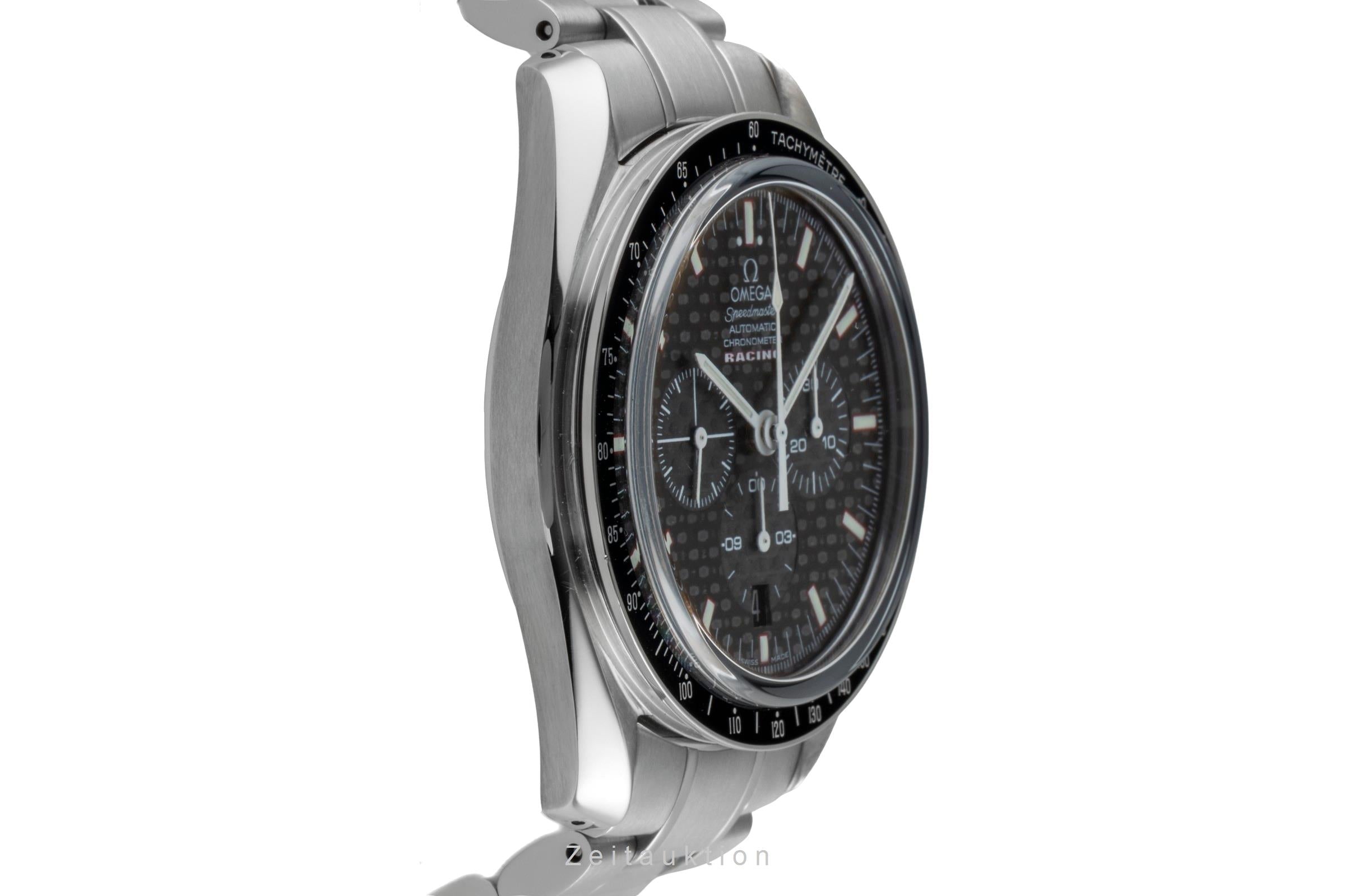 Omega Speedmaster Racing chronographe acier automatique montre pour hommes 3552.59.00  [2505405]