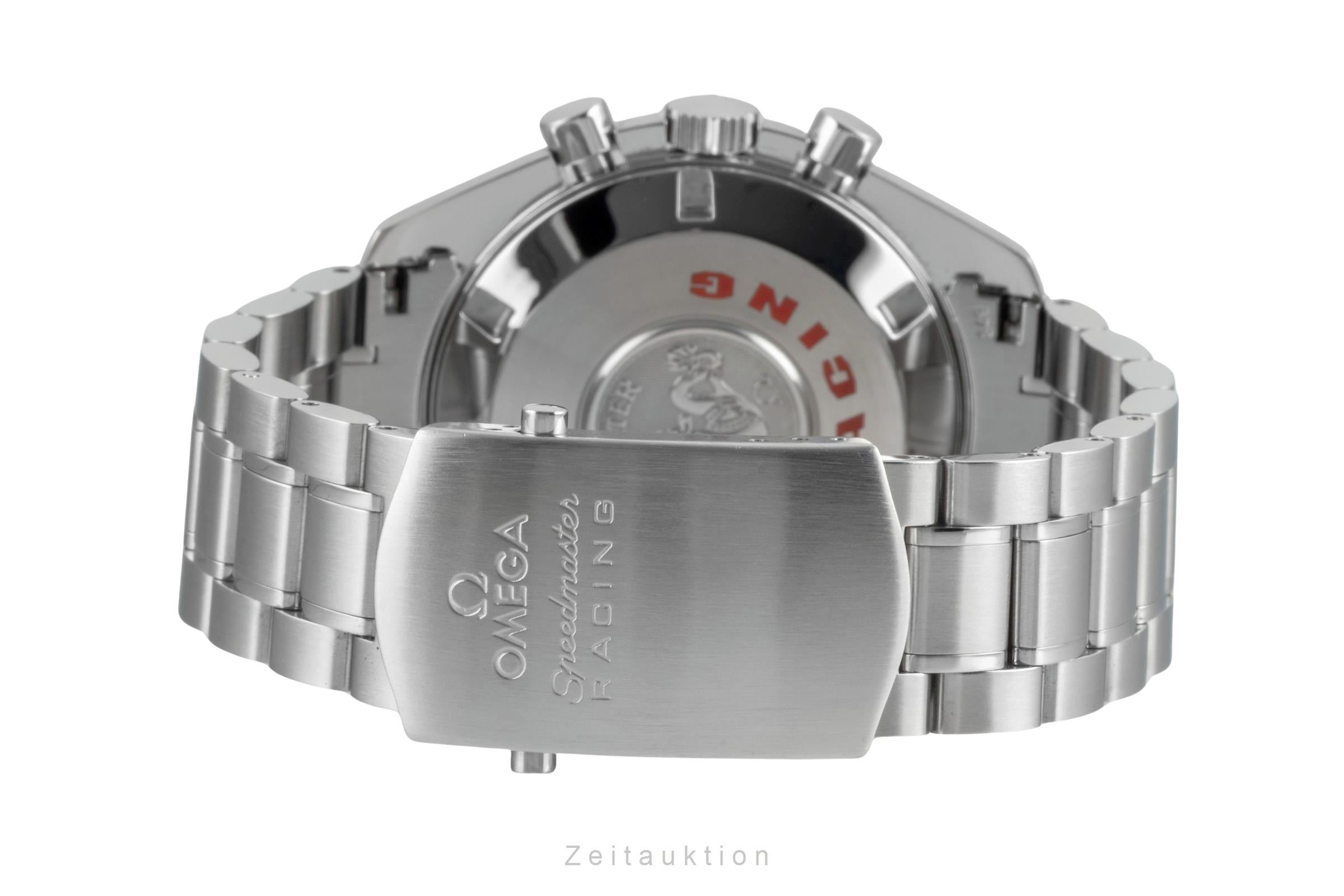 Omega Speedmaster Racing chronographe acier automatique montre pour hommes 3552.59.00  [2505405]