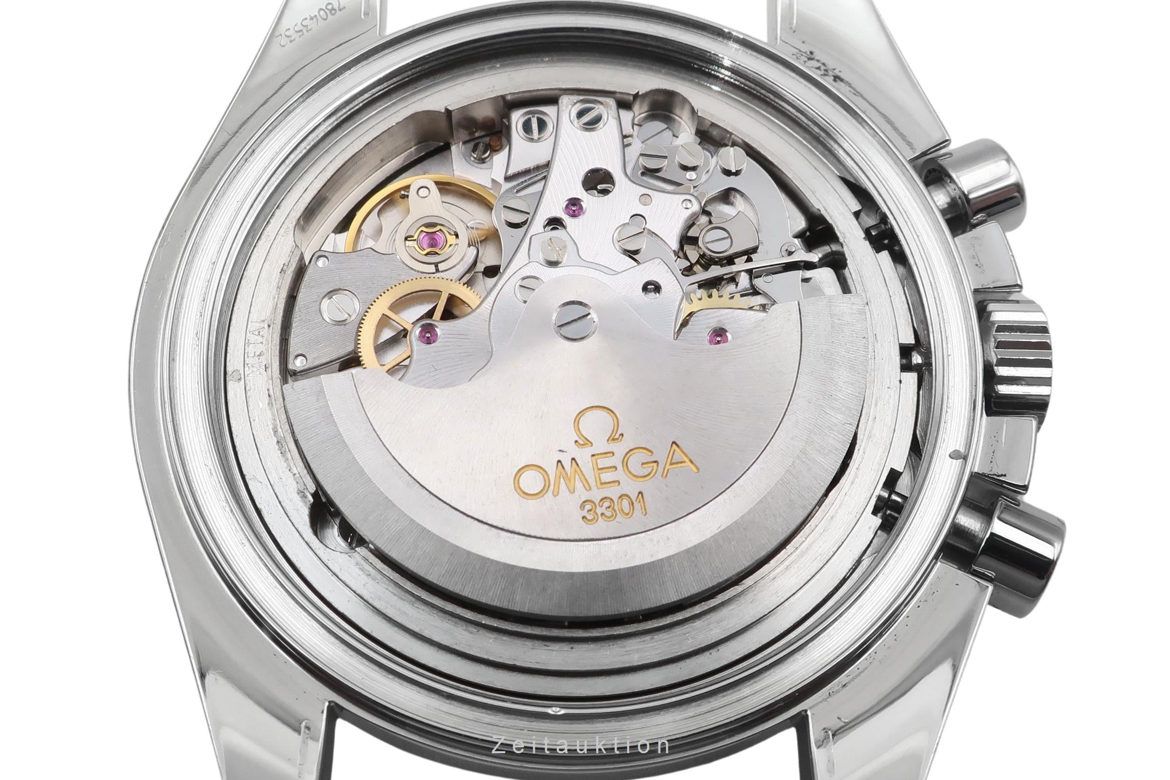 Omega Speedmaster Racing chronographe acier automatique montre pour hommes 3552.59.00  [2505405]