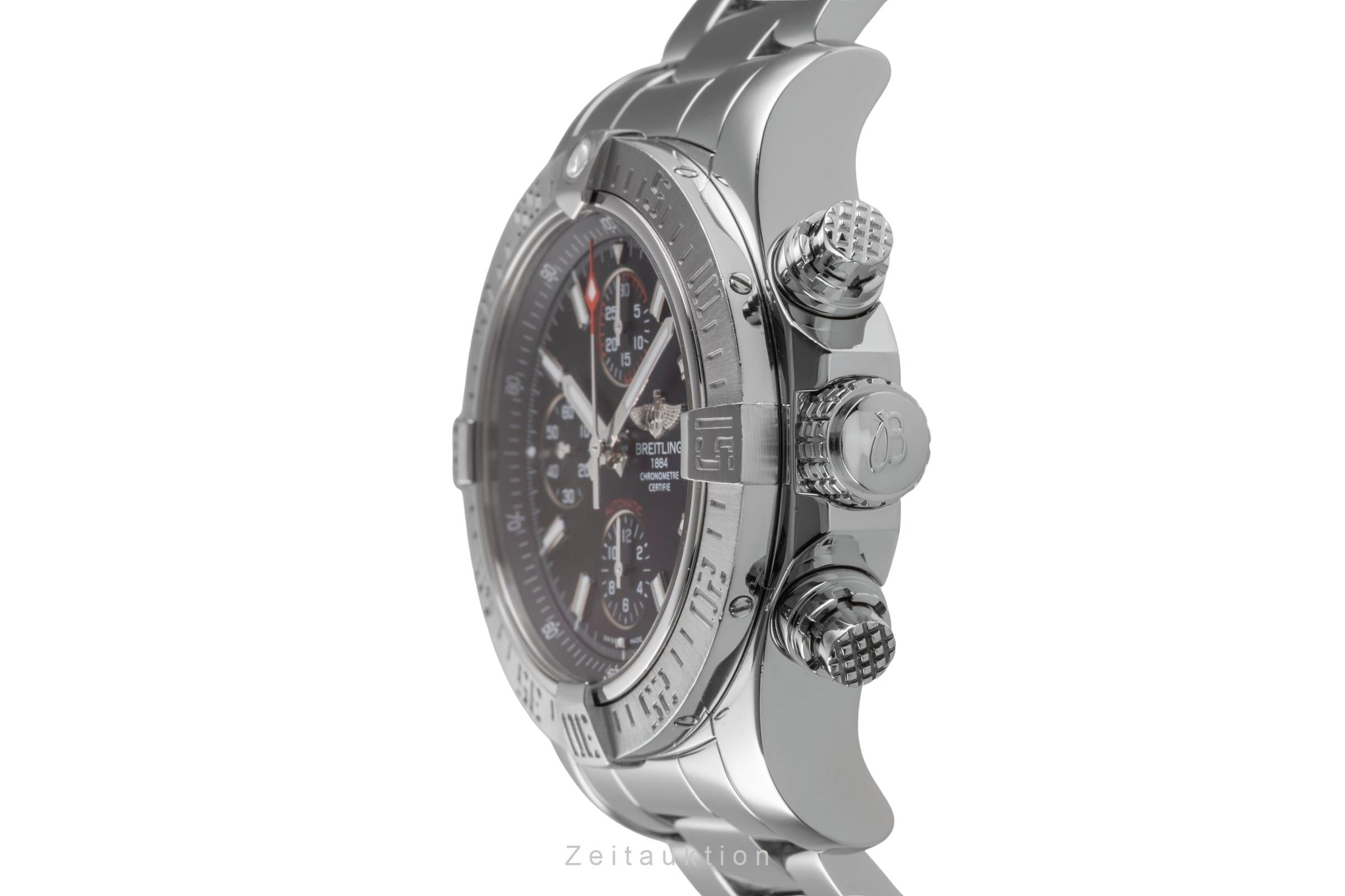 Breitling Avenger II chronograph steel automatic men's watch A13381 11/BC32  [2505407]