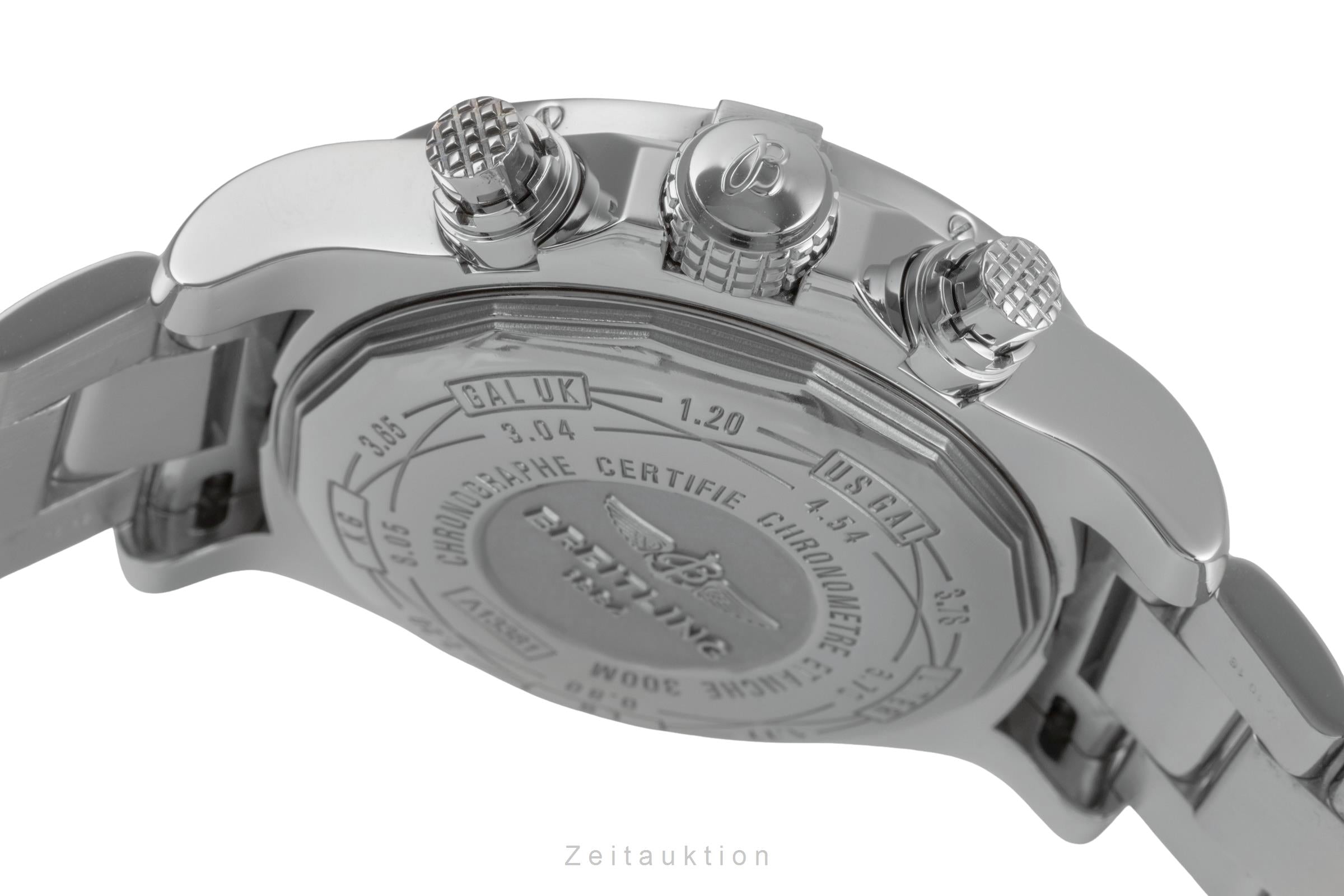 Breitling Avenger II chronograph steel automatic men's watch A13381 11/BC32  [2505407]