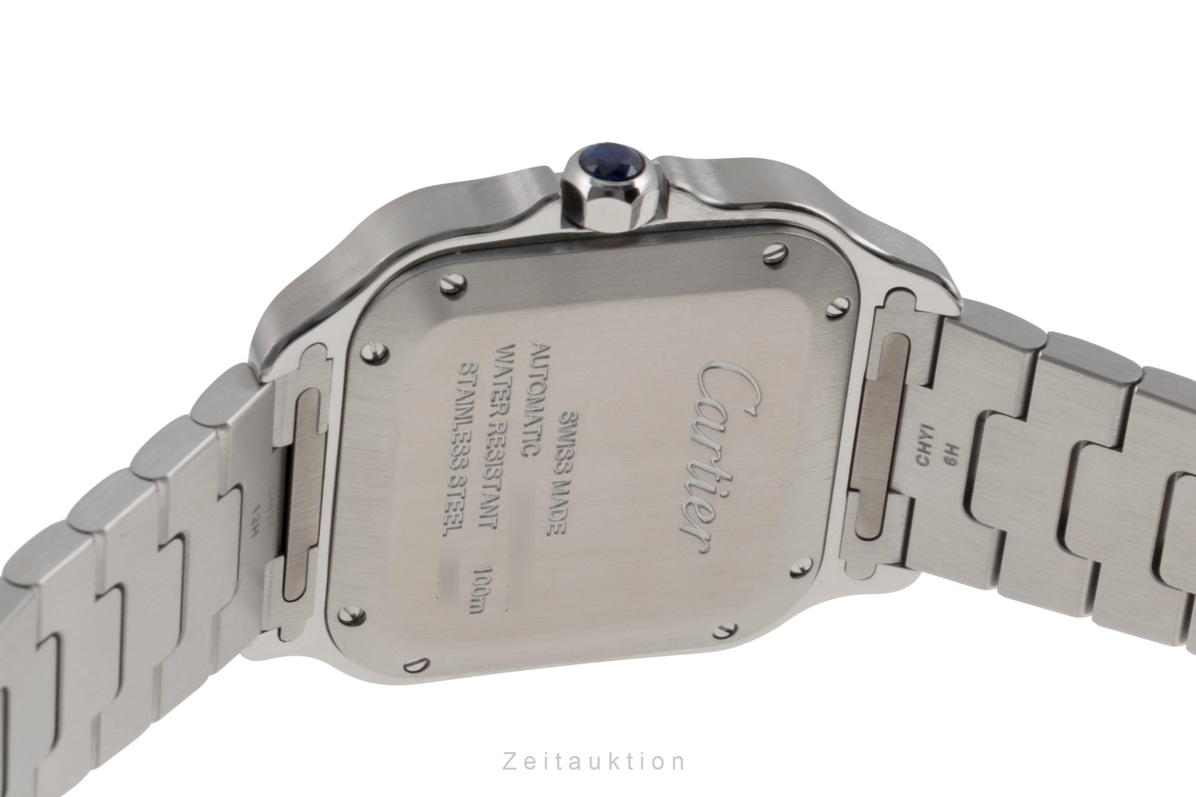 Cartier Santos steel automatic men's watch WSSA0010 LP: 8850EUR  [2505408]