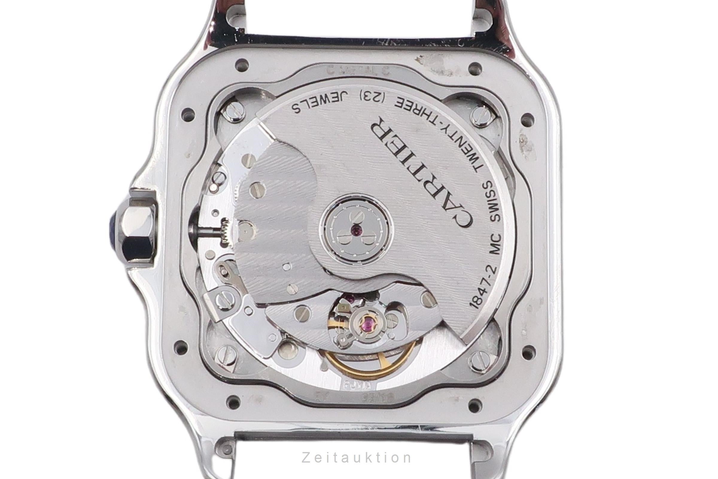 Cartier Santos steel automatic men's watch WSSA0010 LP: 8850EUR  [2505408]
