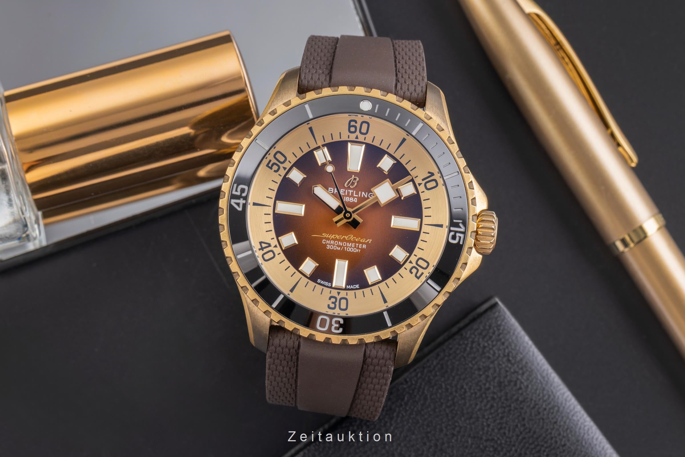 レントン様 Breitling Superocean bronzo automatismo Kal. B17 Ref
