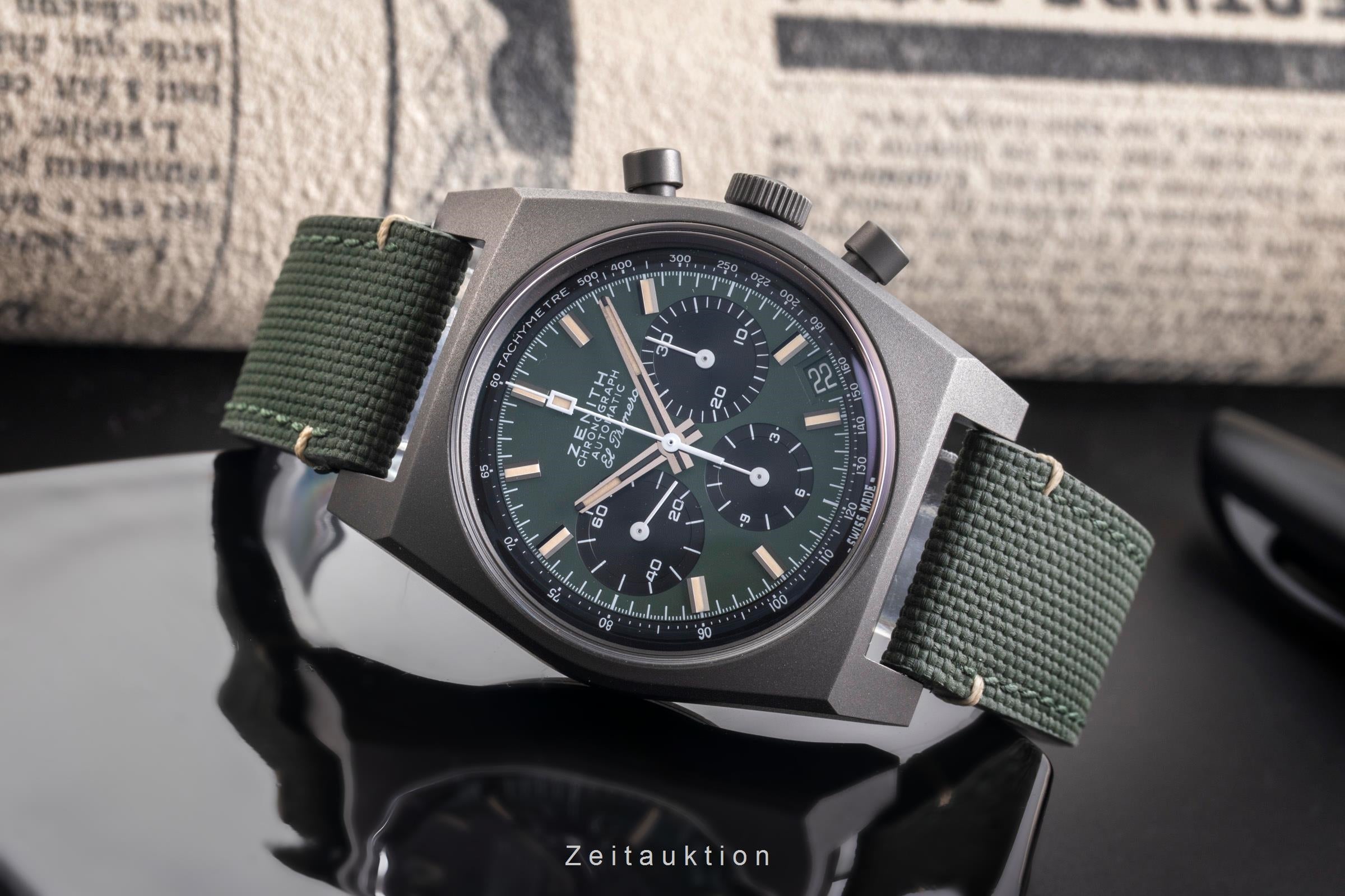Zenith Chronomaster chronograph titanium automatic Kal. 400 Ref