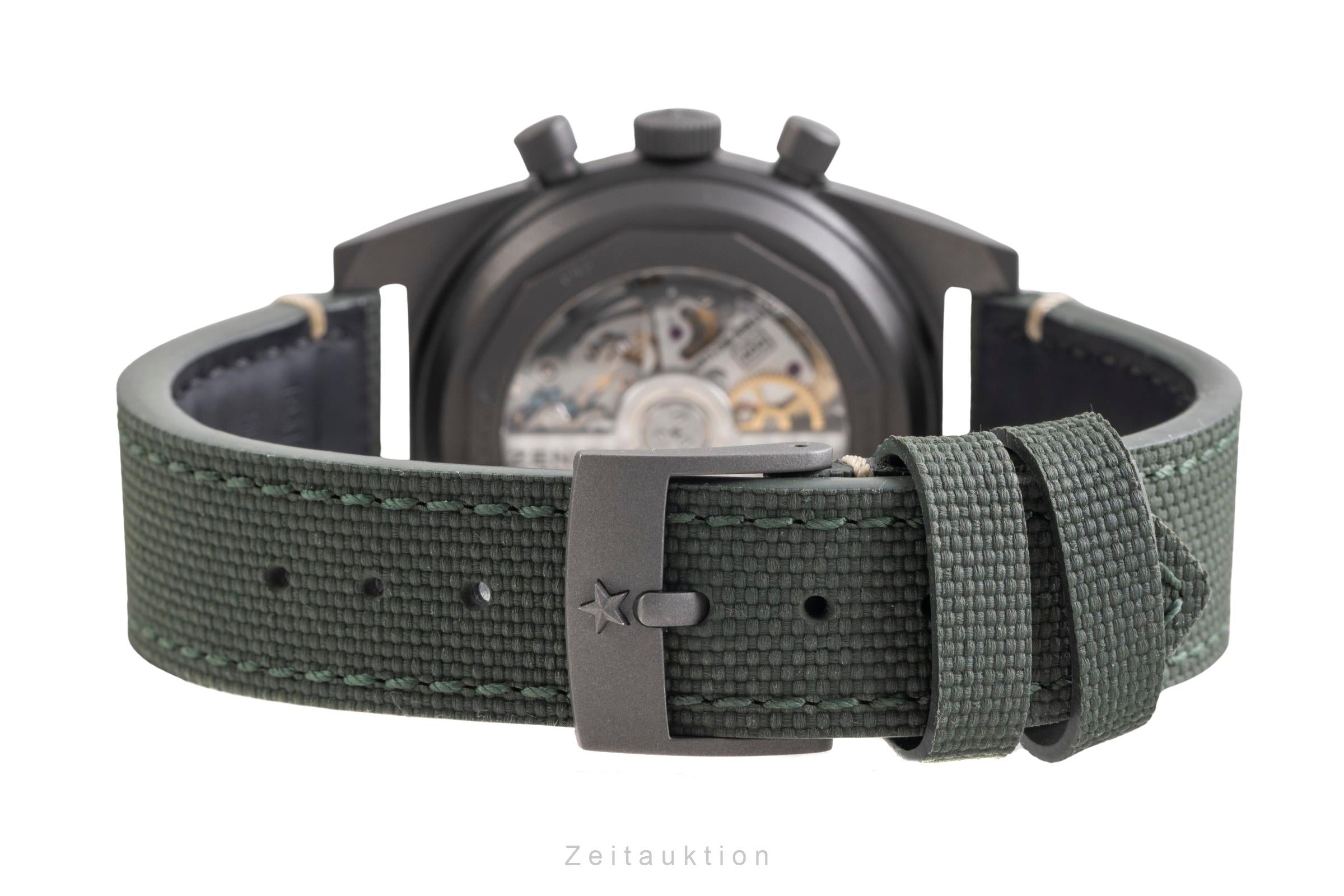 Zenith Chronomaster chronograph titanium automatic men's watch 97.T384.400/57.C856  [2505412]
