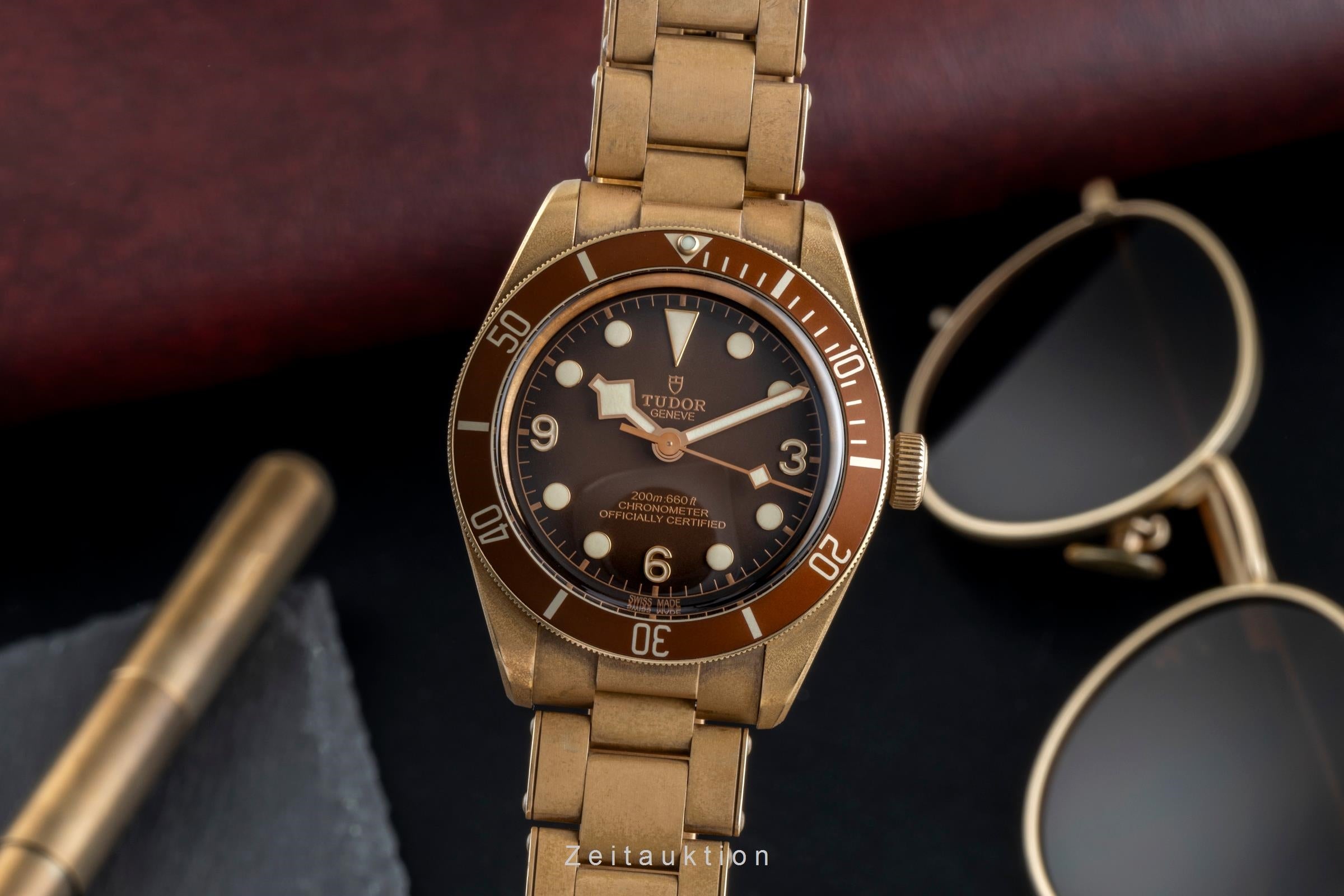 Tudor Black Bay bronze automatic men's watch 79012M  [2505413]