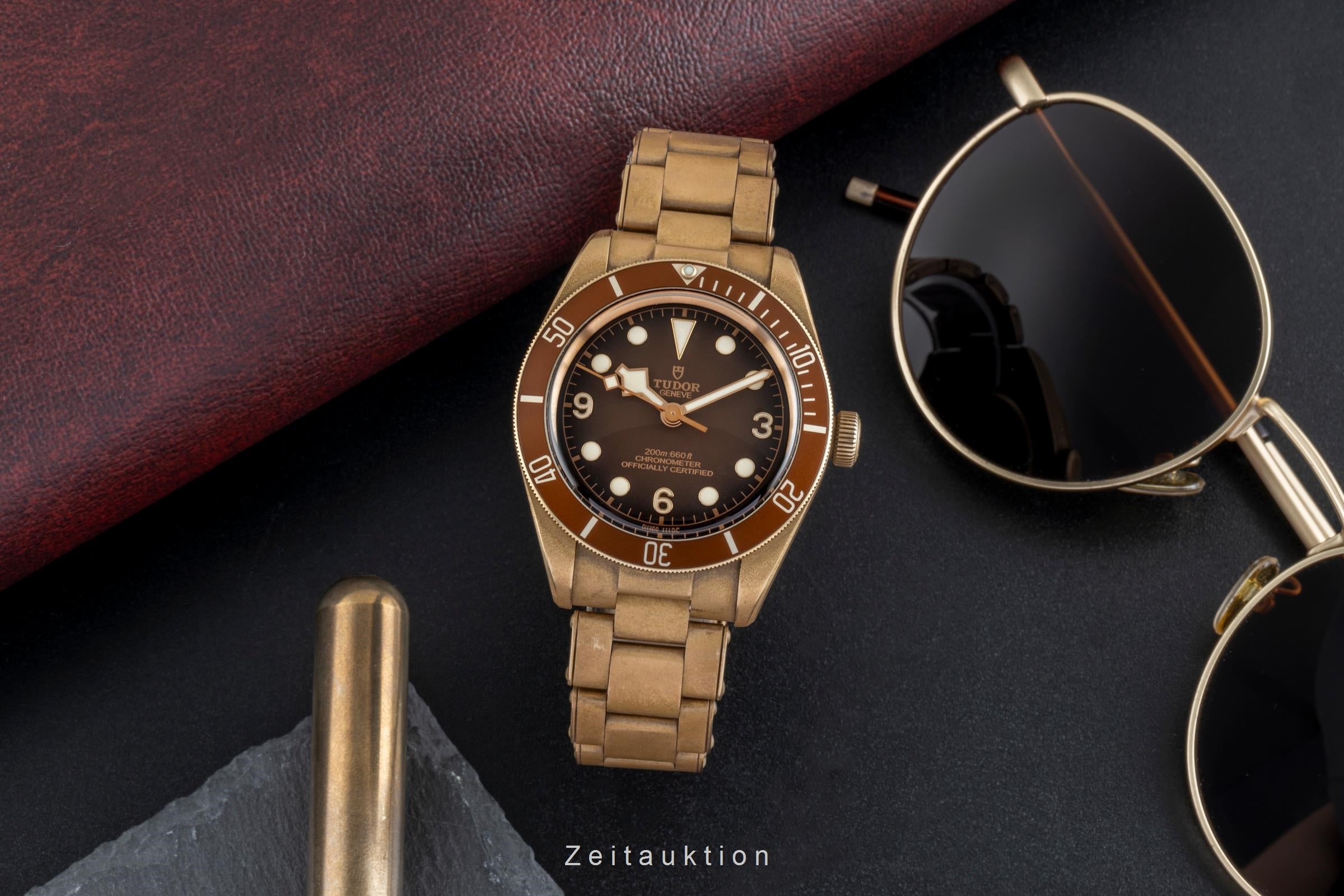 Tudor Black Bay bronze automatic men's watch 79012M  [2505413]