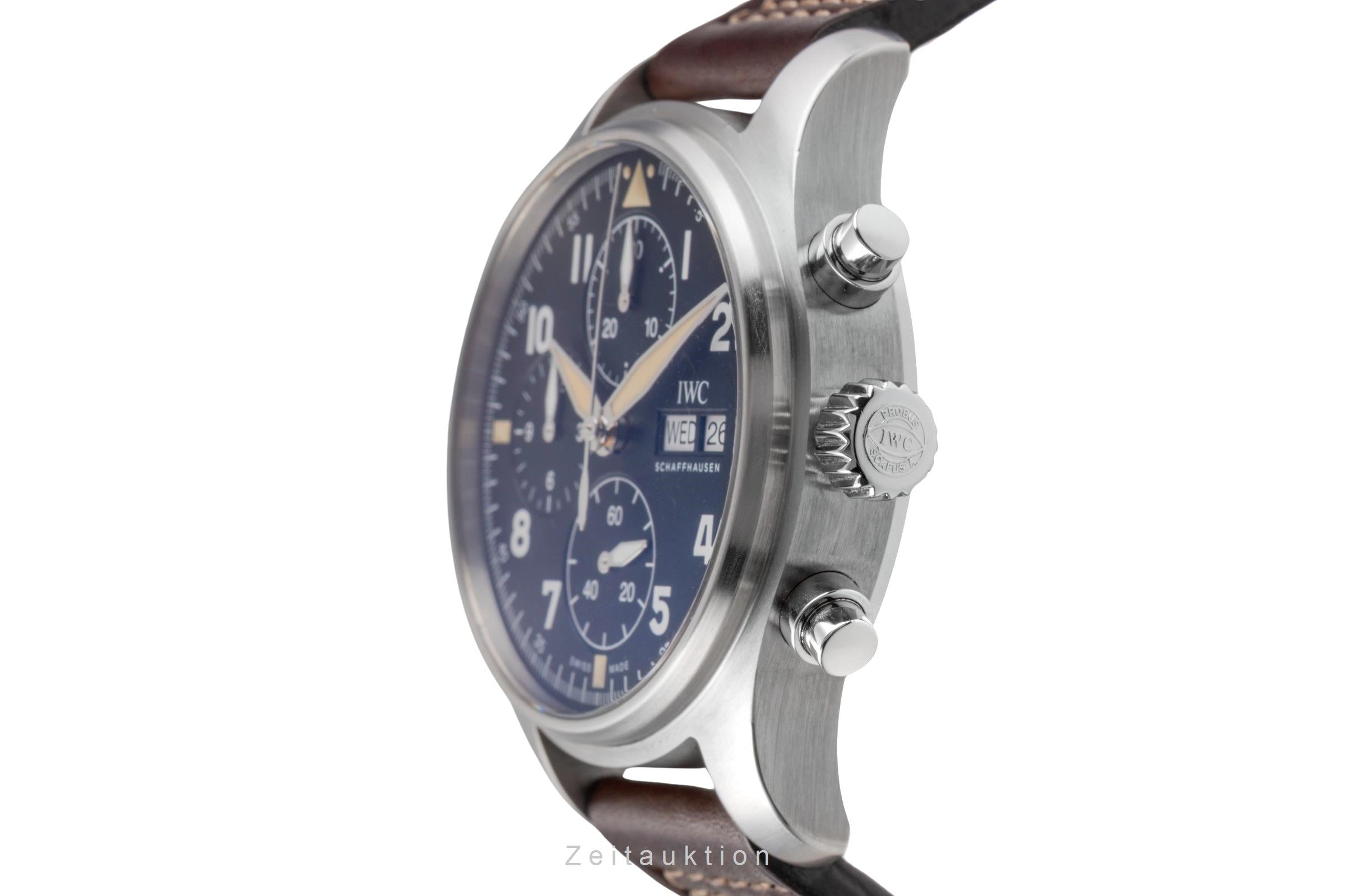 IWC Fliegerchronograph cronografo acciaio automatismo orologio da uomo IW387903 LP: 7700EUR  [2505414]
