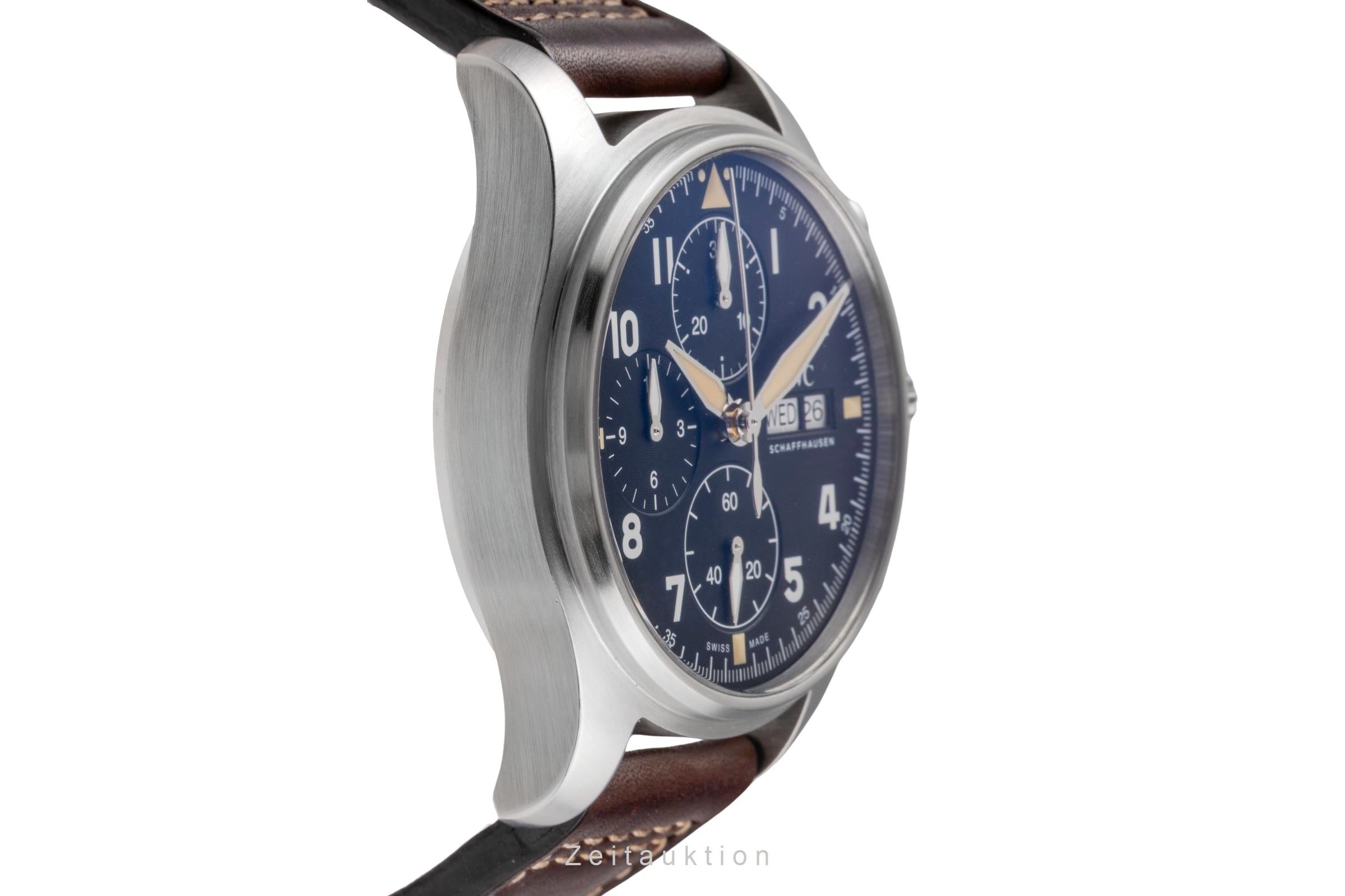 IWC Fliegerchronograph cronografo acciaio automatismo orologio da uomo IW387903 LP: 7700EUR  [2505414]