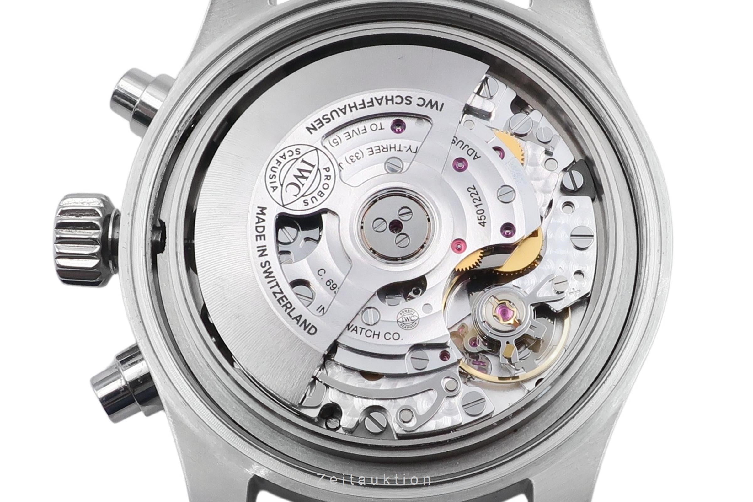IWC Fliegerchronograph cronografo acciaio automatismo orologio da uomo IW387903 LP: 7700EUR  [2505414]