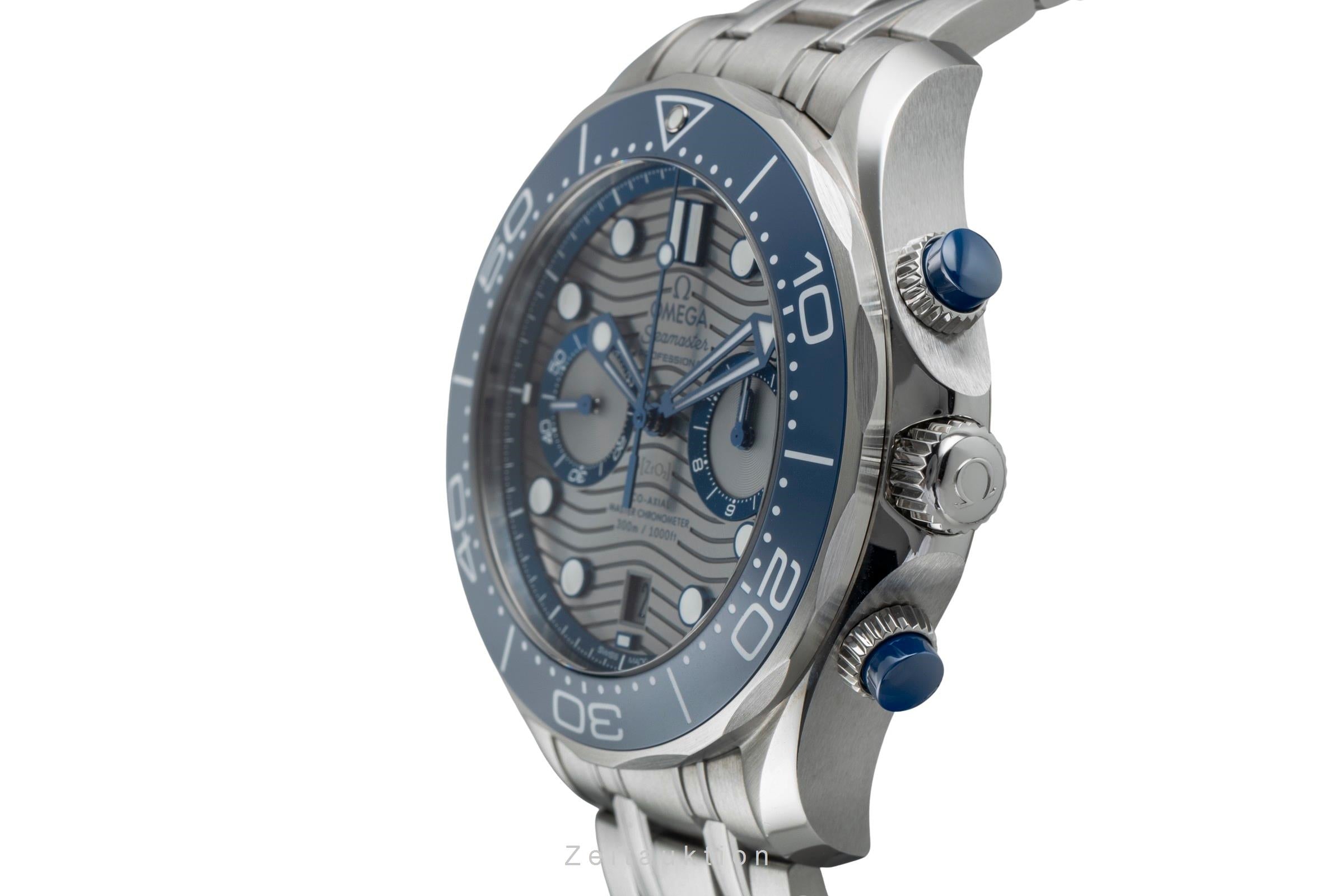 Omega Seamaster chronograph steel automatic men's watch 210.30.44.51.06.001 LP: 9300EUR  [2505415]