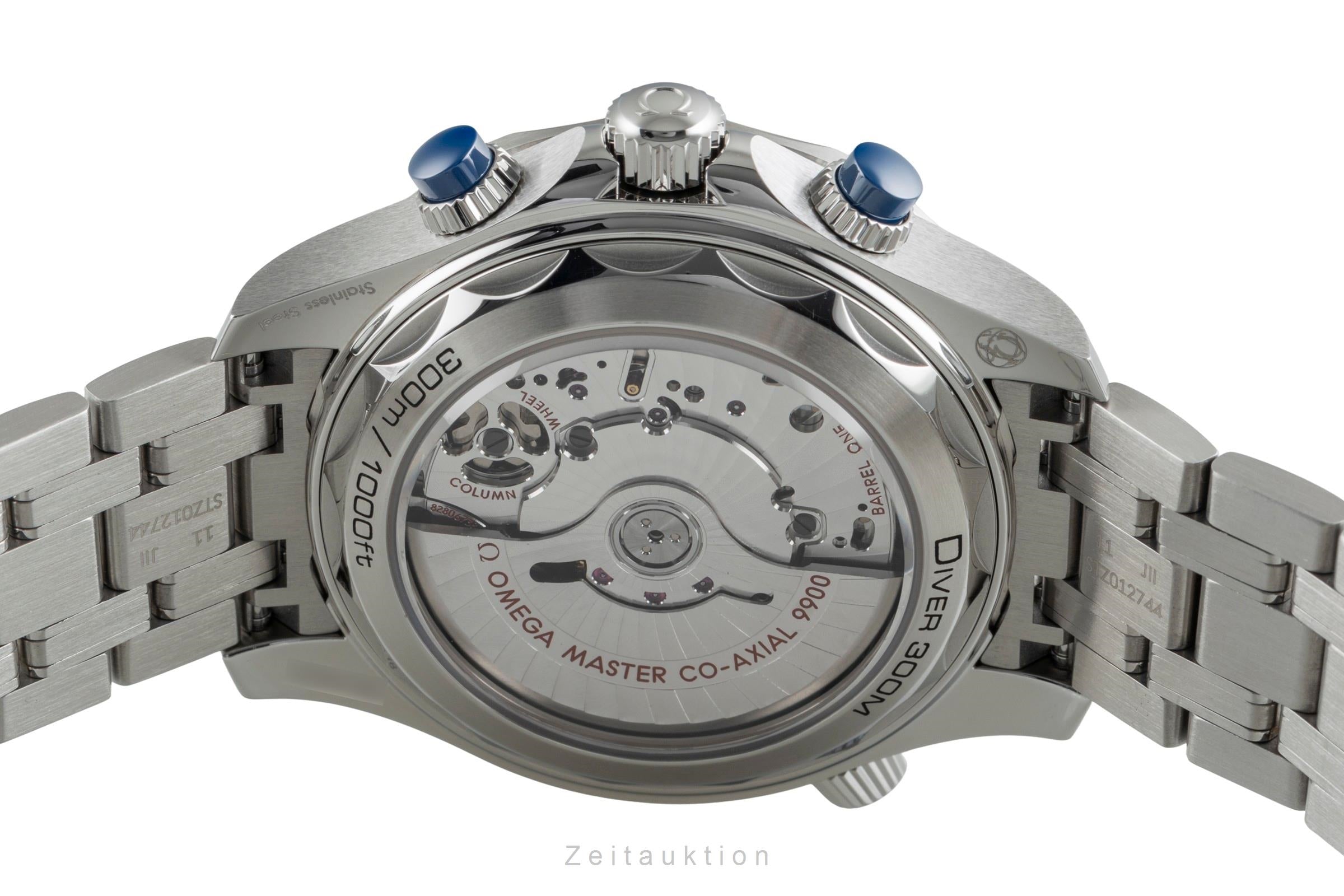 Omega Seamaster chronograph steel automatic men's watch 210.30.44.51.06.001 LP: 9300EUR  [2505415]