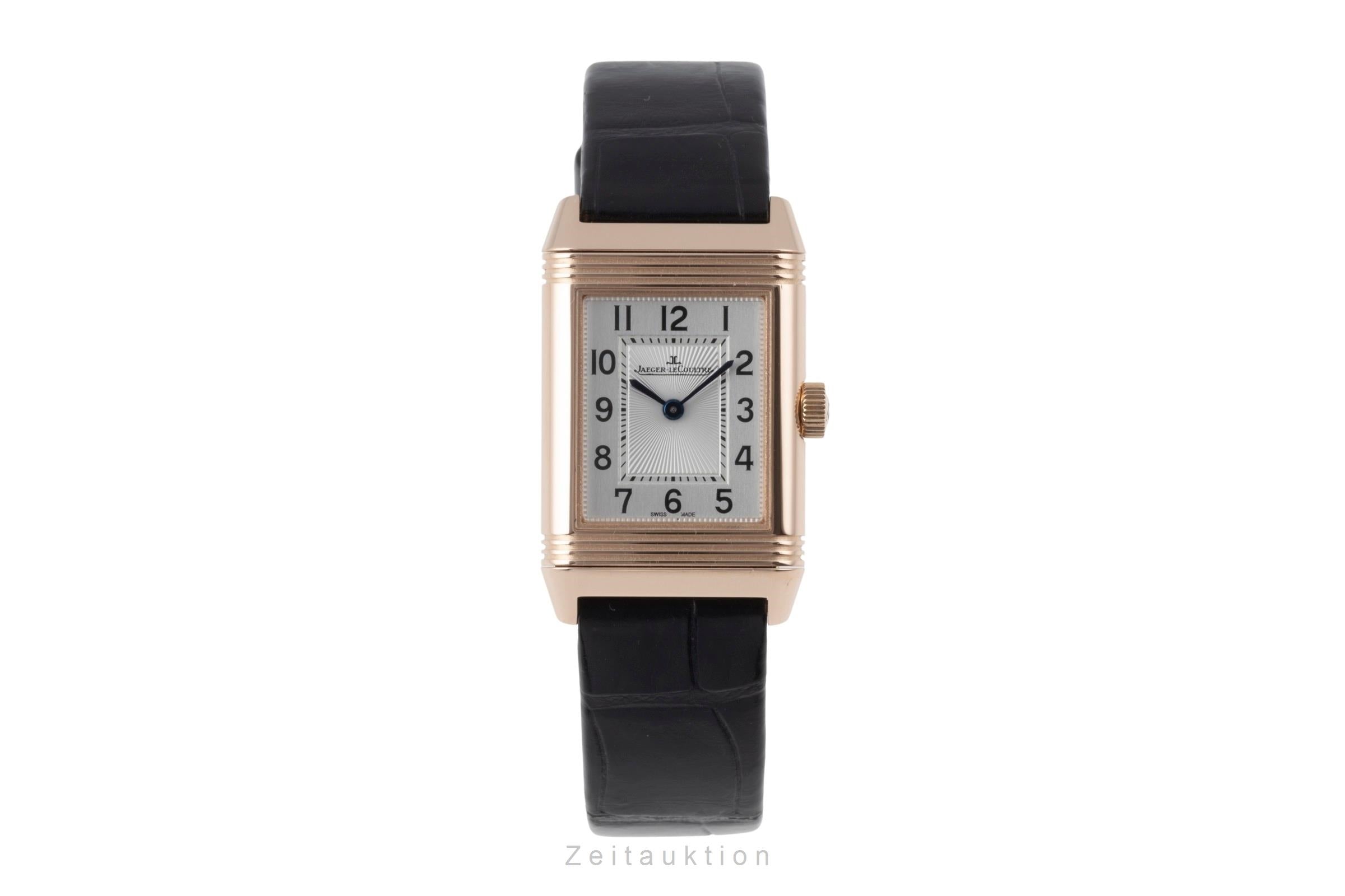 Jaeger LeCoultre Reverso 18 ct red gold manual winding women's watch Q2662430, 211.2.44 LP: 26200EUR  [2505417]